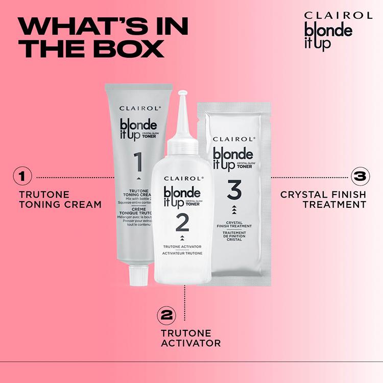 Clairol Blonde It Up Toner Kit Rose Quartz thumbnail 4