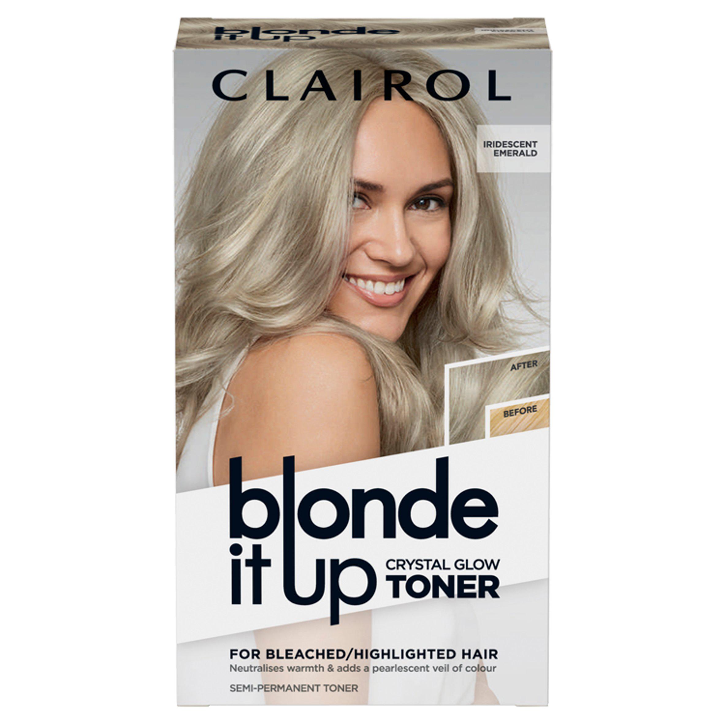 Blonde It Up Crystal Glow Semi-Permanent Toner Iridescent Emerald