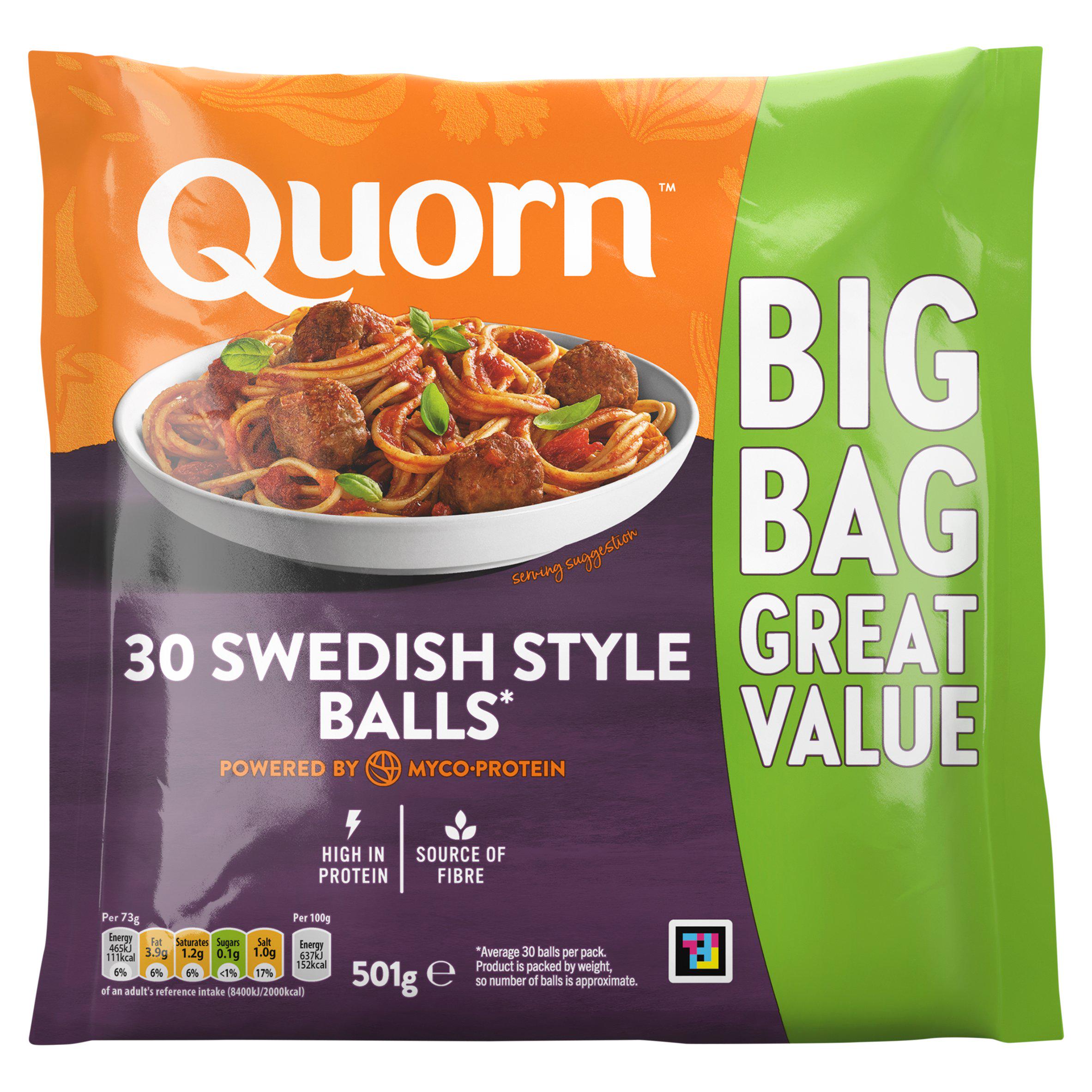 Swedish Style Vegetarian Meatballs 501g
