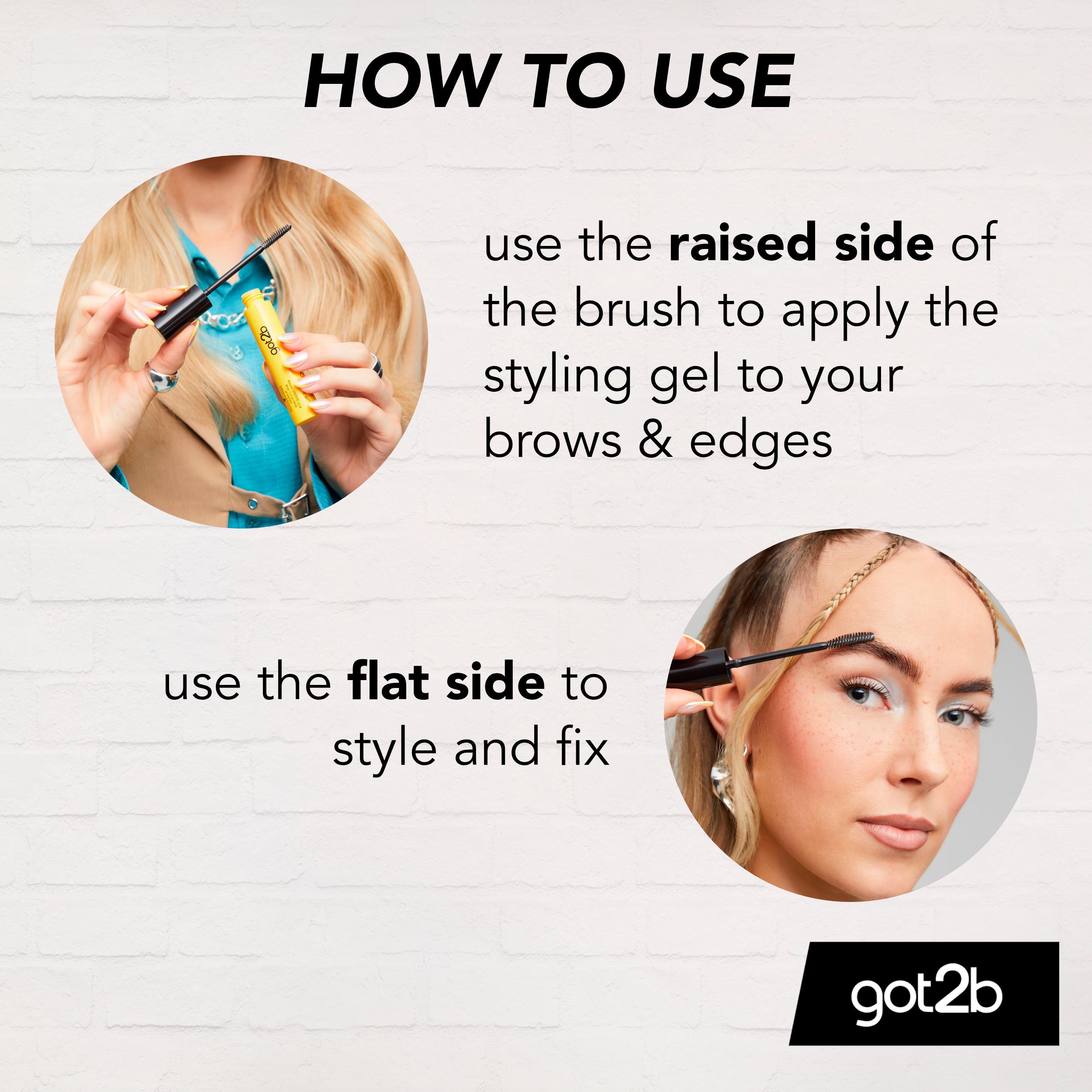 Schwarzkopf Got2b Glued Brows & Edges 2 in1 Gel x4 16ml thumbnail 4
