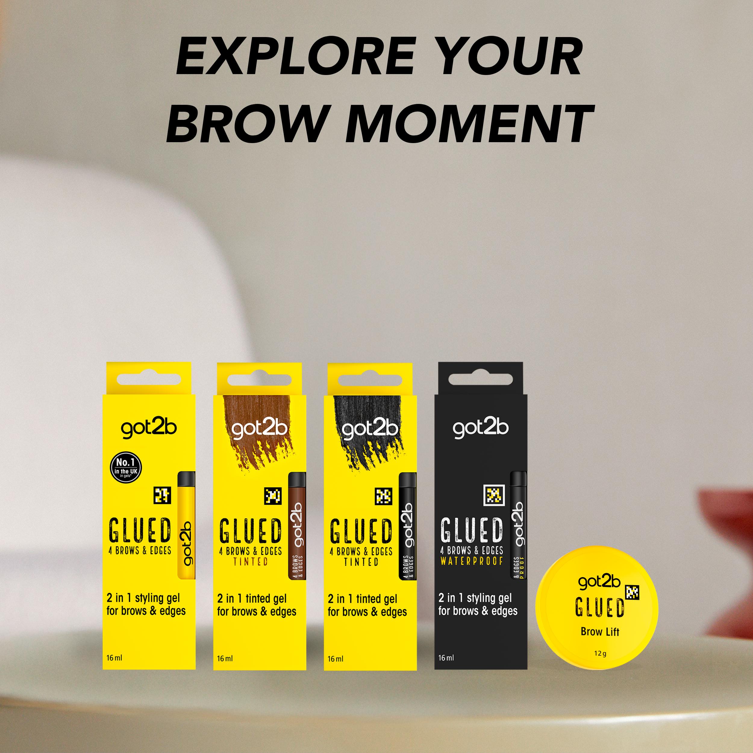 Schwarzkopf Got2b Glued Brows & Edges 2 in1 Gel x4 16ml thumbnail 6