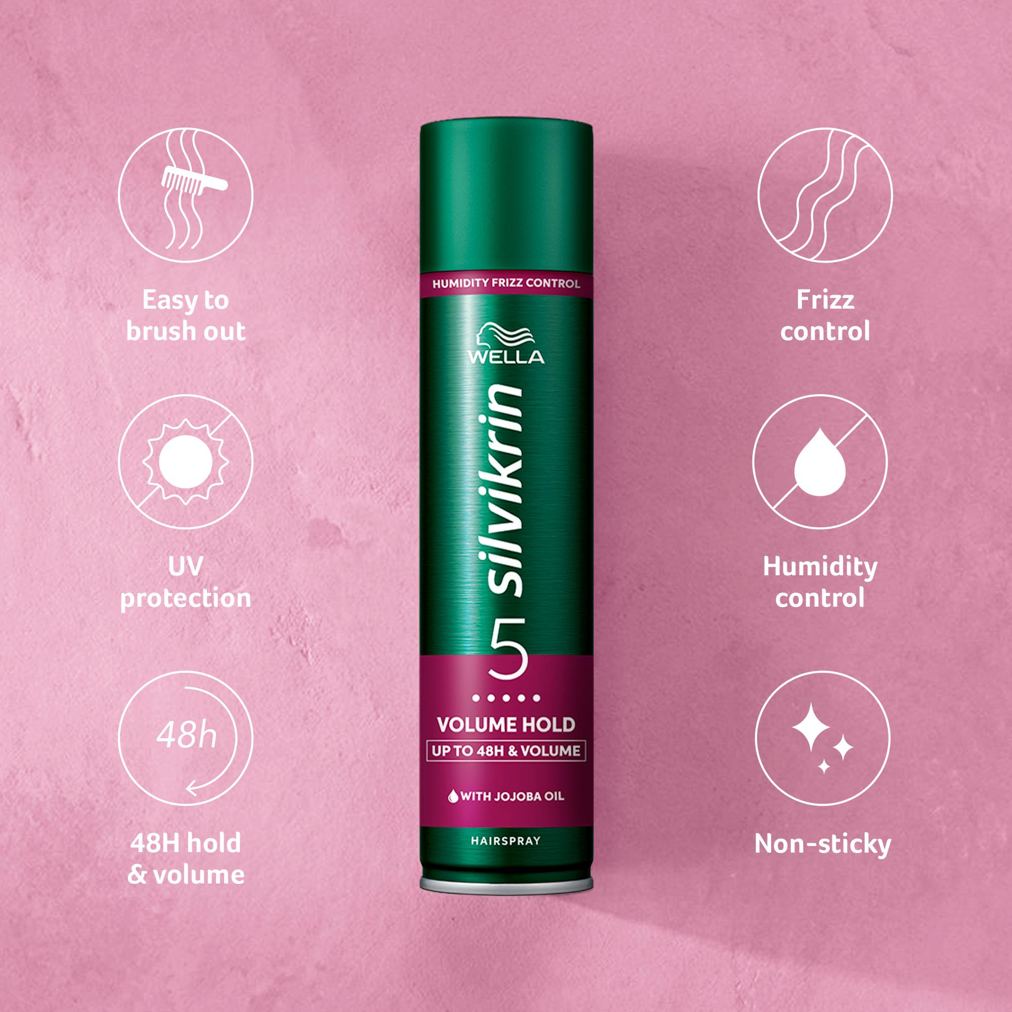 Wella Silvikrin Voluminous Hold Hairspray 400ml thumbnail 2