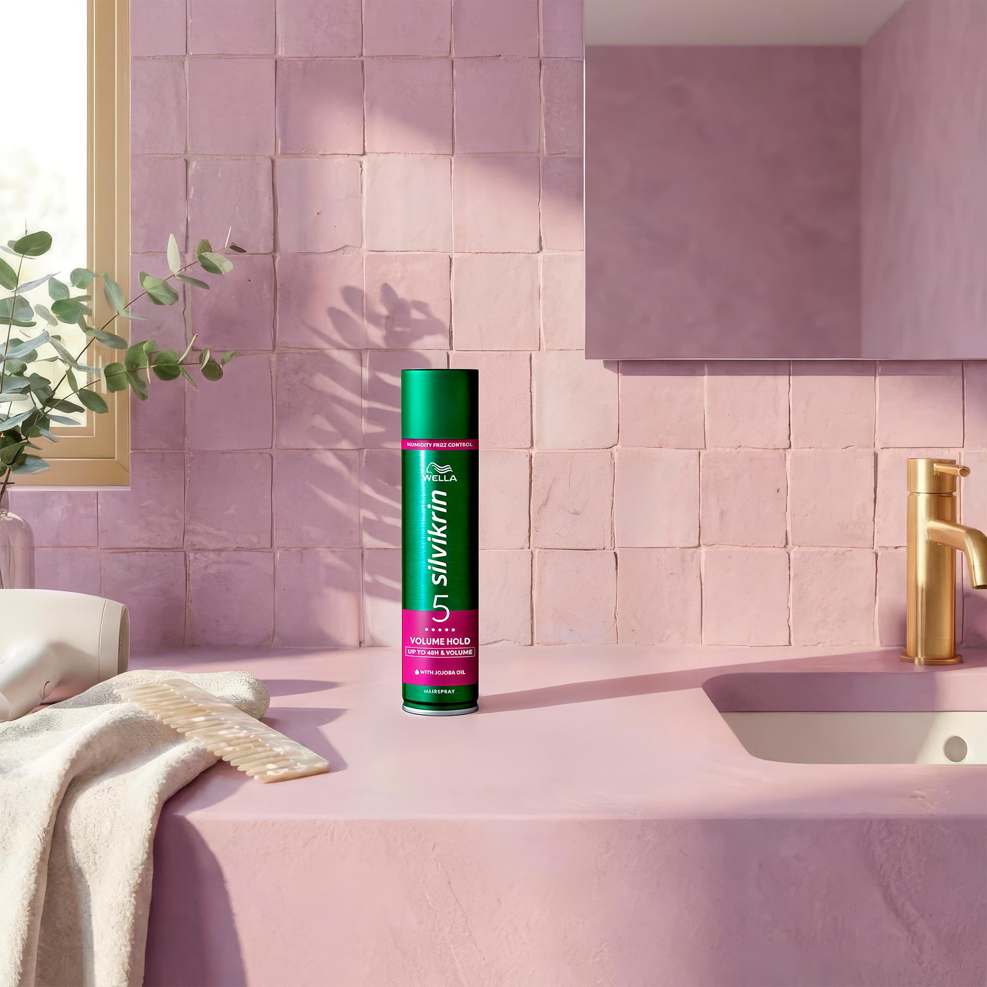 Wella Silvikrin Voluminous Hold Hairspray 400ml thumbnail 5