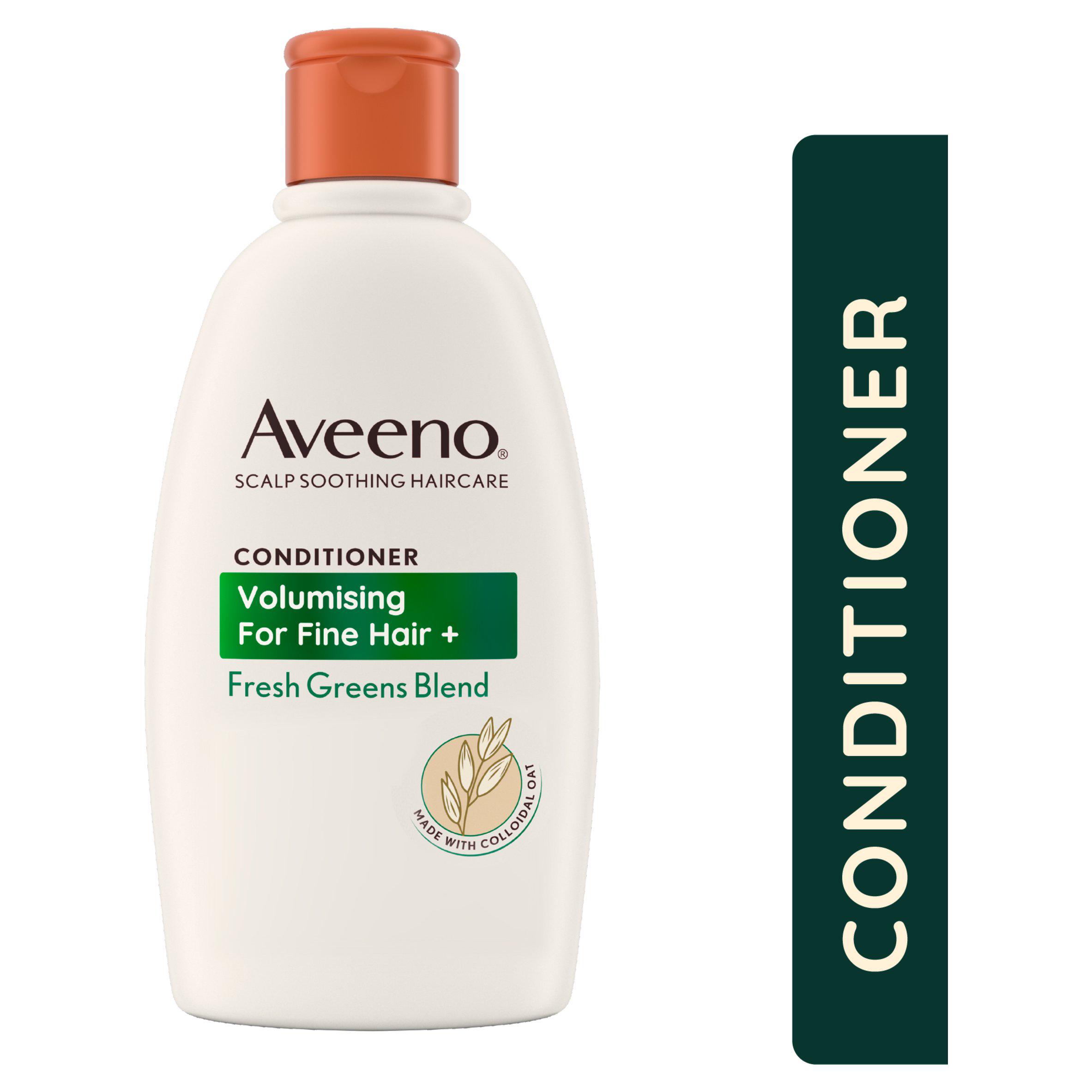 Aveeno Scalp Soothing Volumising Fresh Greens Conditioner for Fine Hair