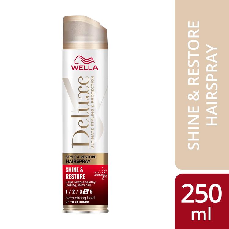 Wella Deluxe 250ml Shine & Repair Hairspray thumbnail 2