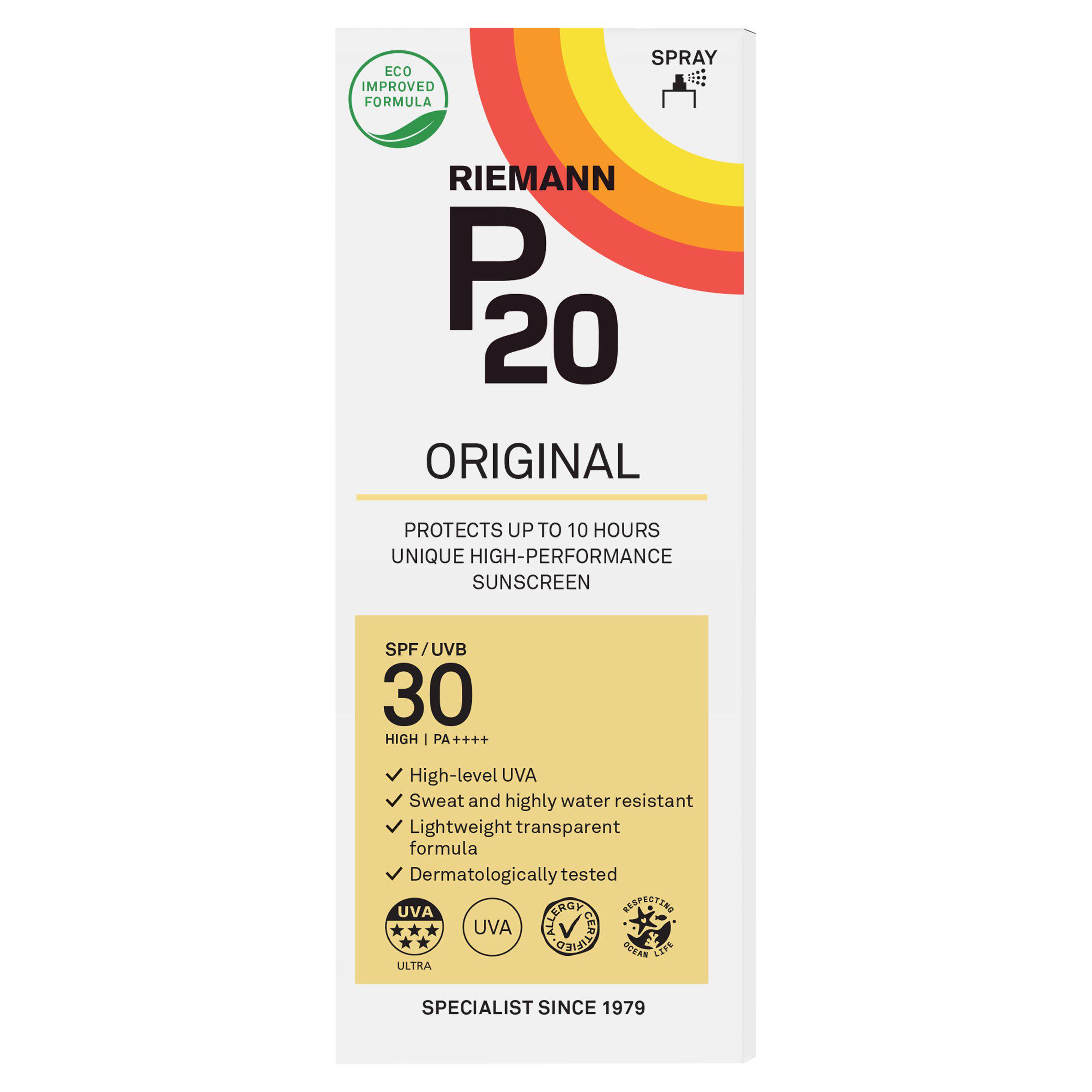 P20 Original SPF 30 Sun Spray