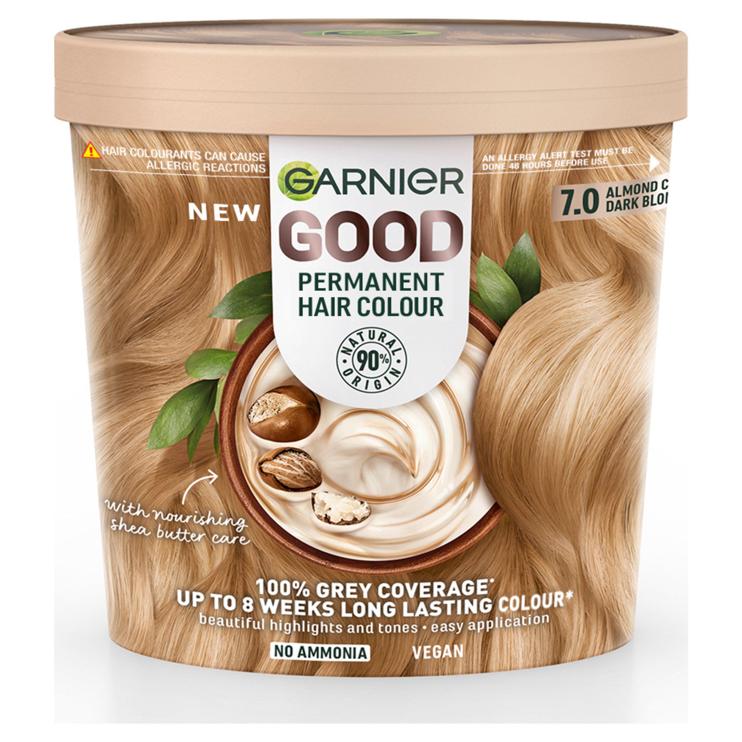 Garnier Good Permanent Hair Colour - 7.0 Almond Creme Dark Blonde