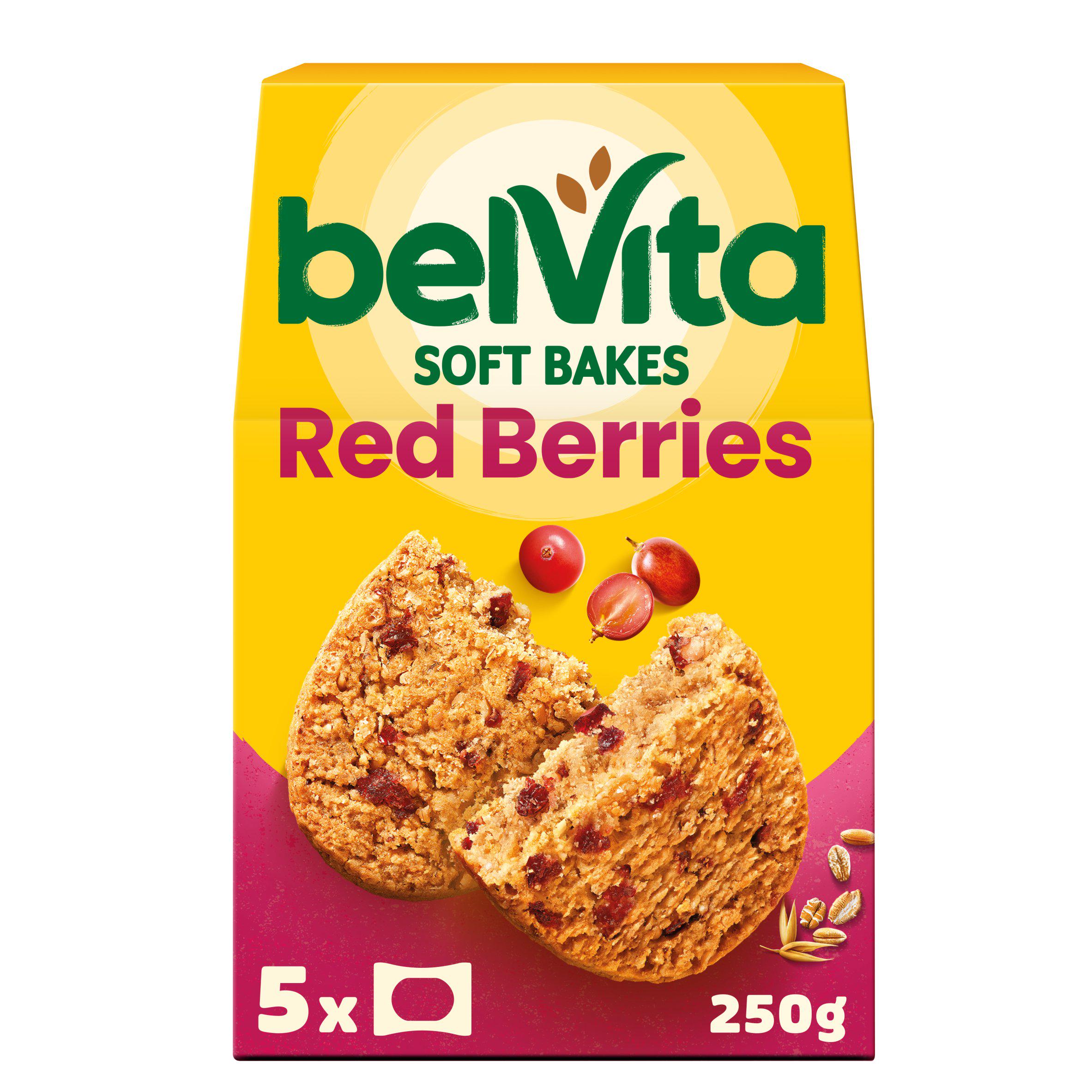 Belvita Red Fruits Soft Bakes Breakfast Biscuits