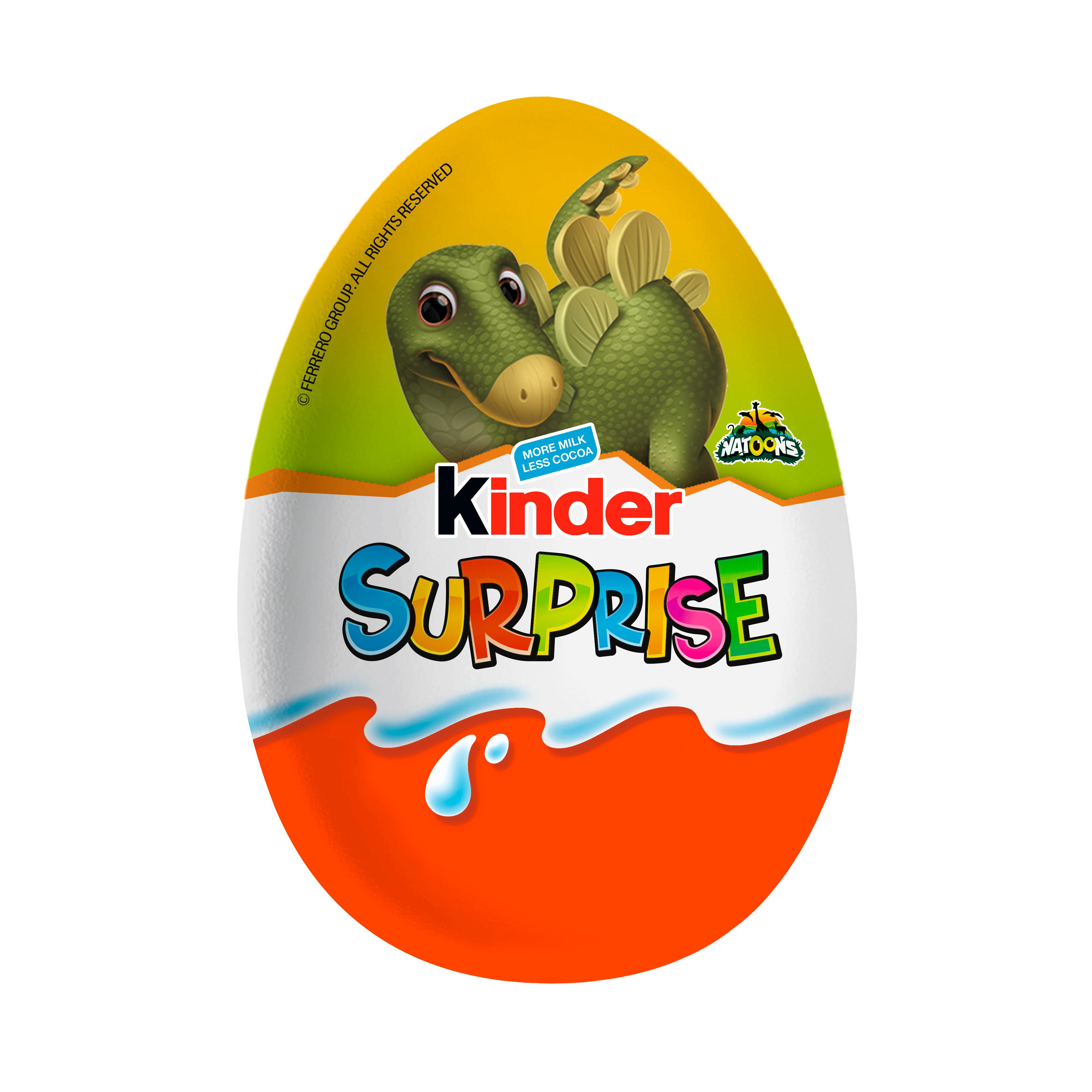 Kinder Surprise Milk Chocolate Natoons Egg 20g thumbnail 4