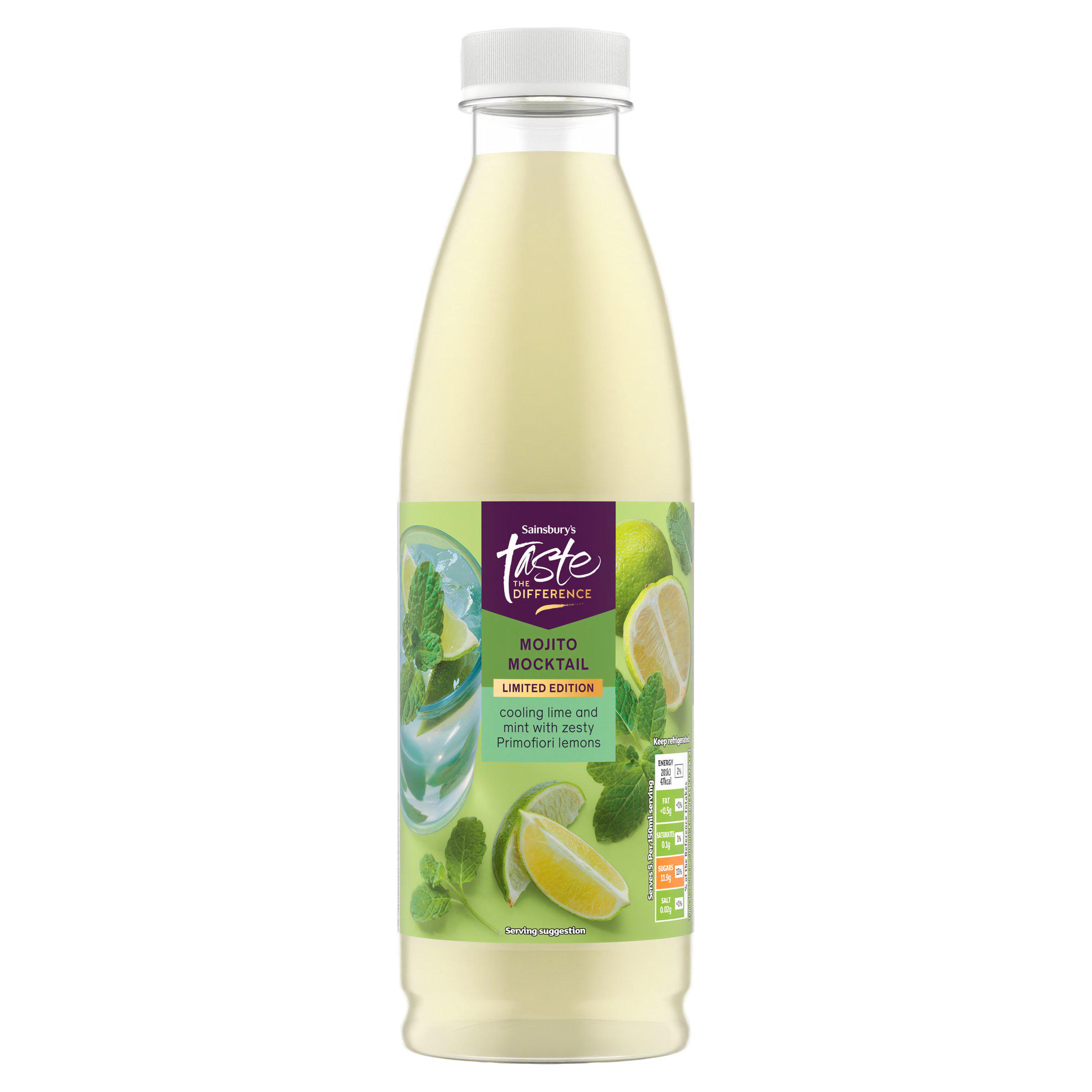 Sainsbury's 750ml Mojito Mocktail, Taste the Difference, Limited Edition