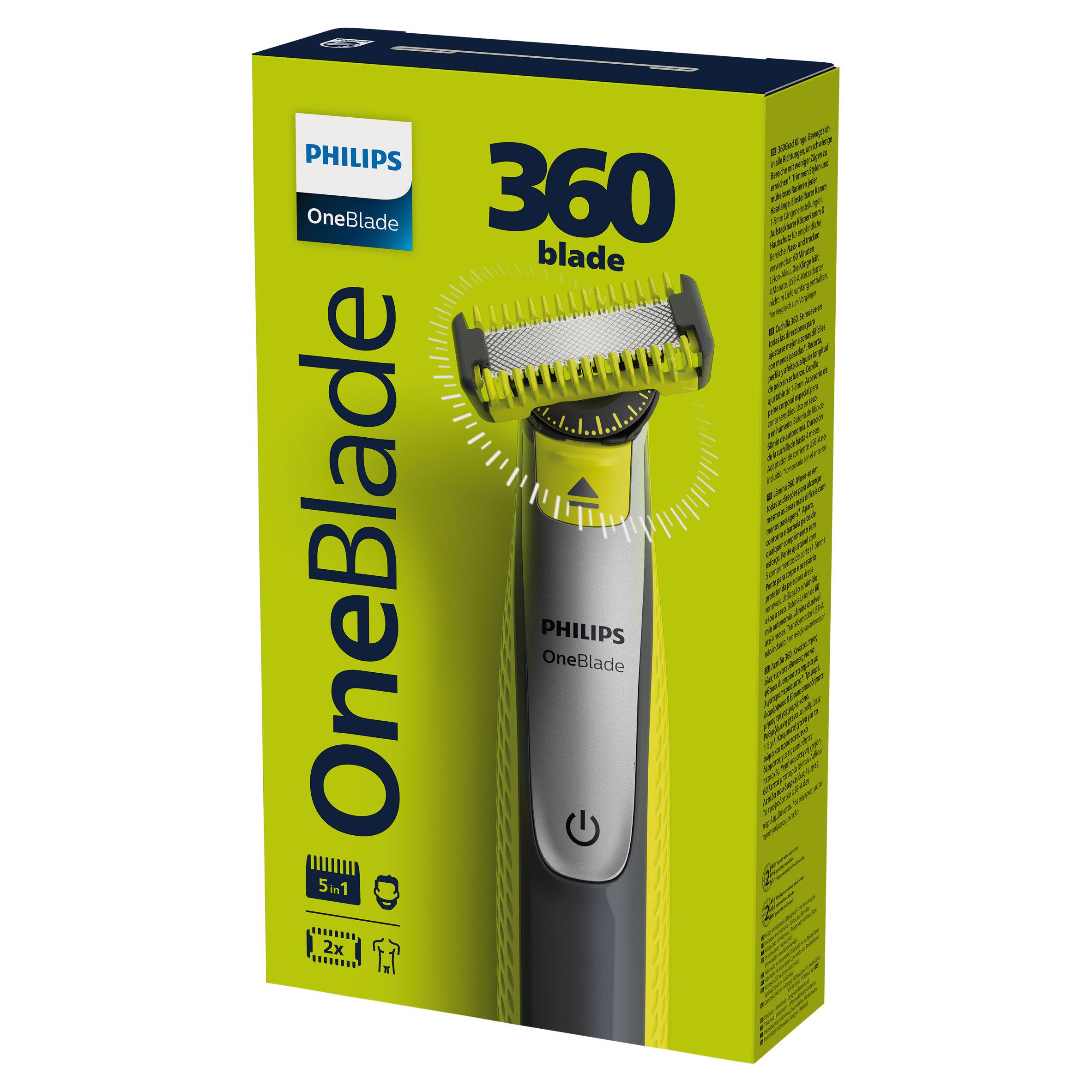 Philips OneBlade 360 for Face & Body