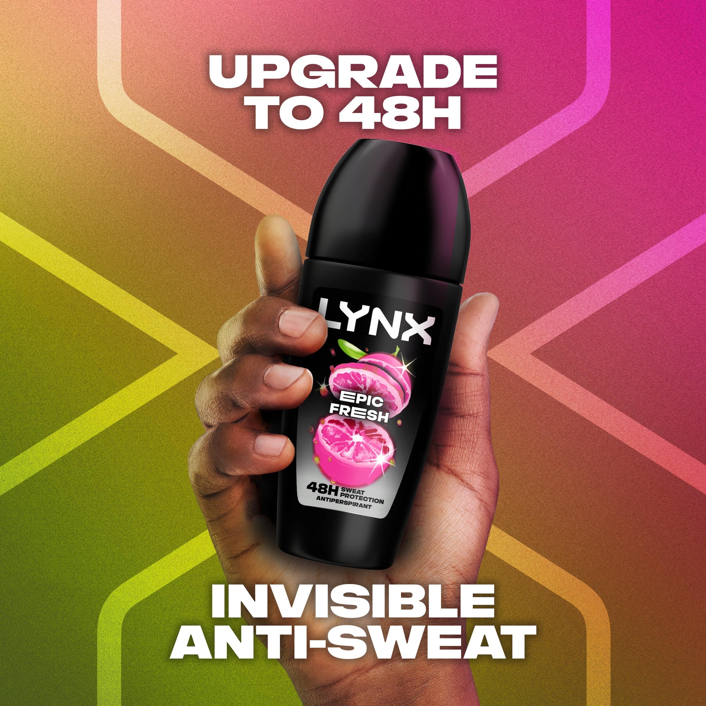 Lynx Epic Fresh Roll On Antiperspirant Deodorant 50ml thumbnail 2