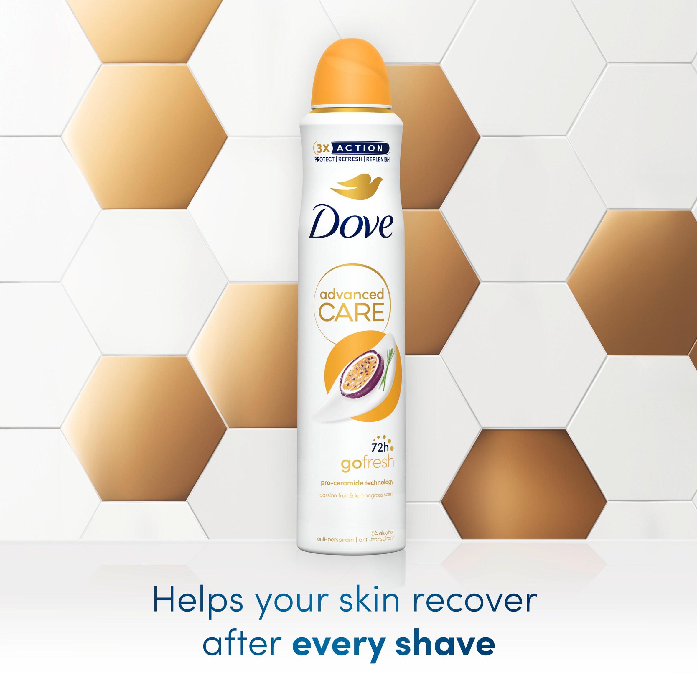 Dove Women Passion Fruit 72h Advanced Care Antiperspirant Deodorant 200ml thumbnail 4