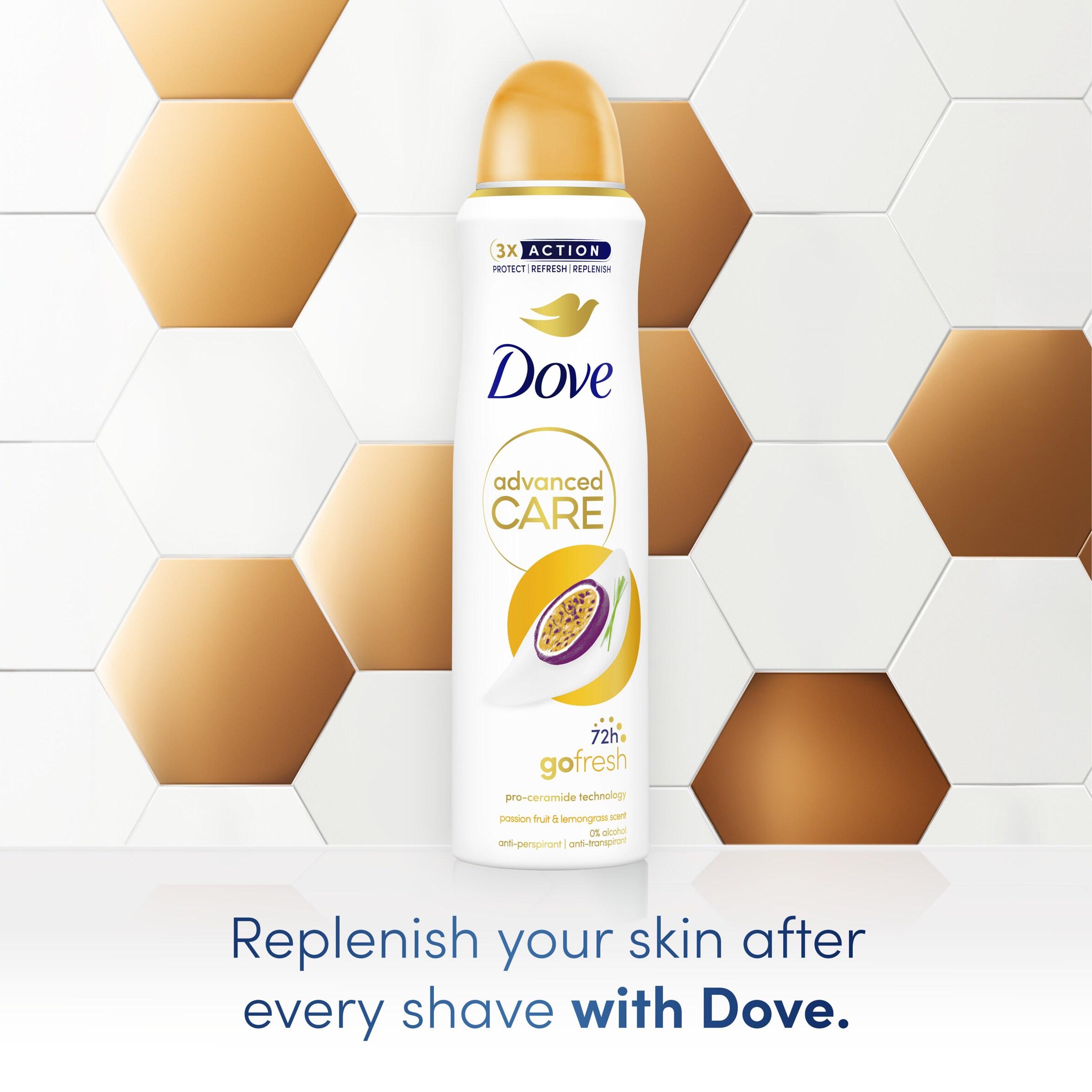 Dove Women Passion Fruit 72h Advanced Care Antiperspirant Deodorant 200ml thumbnail 6