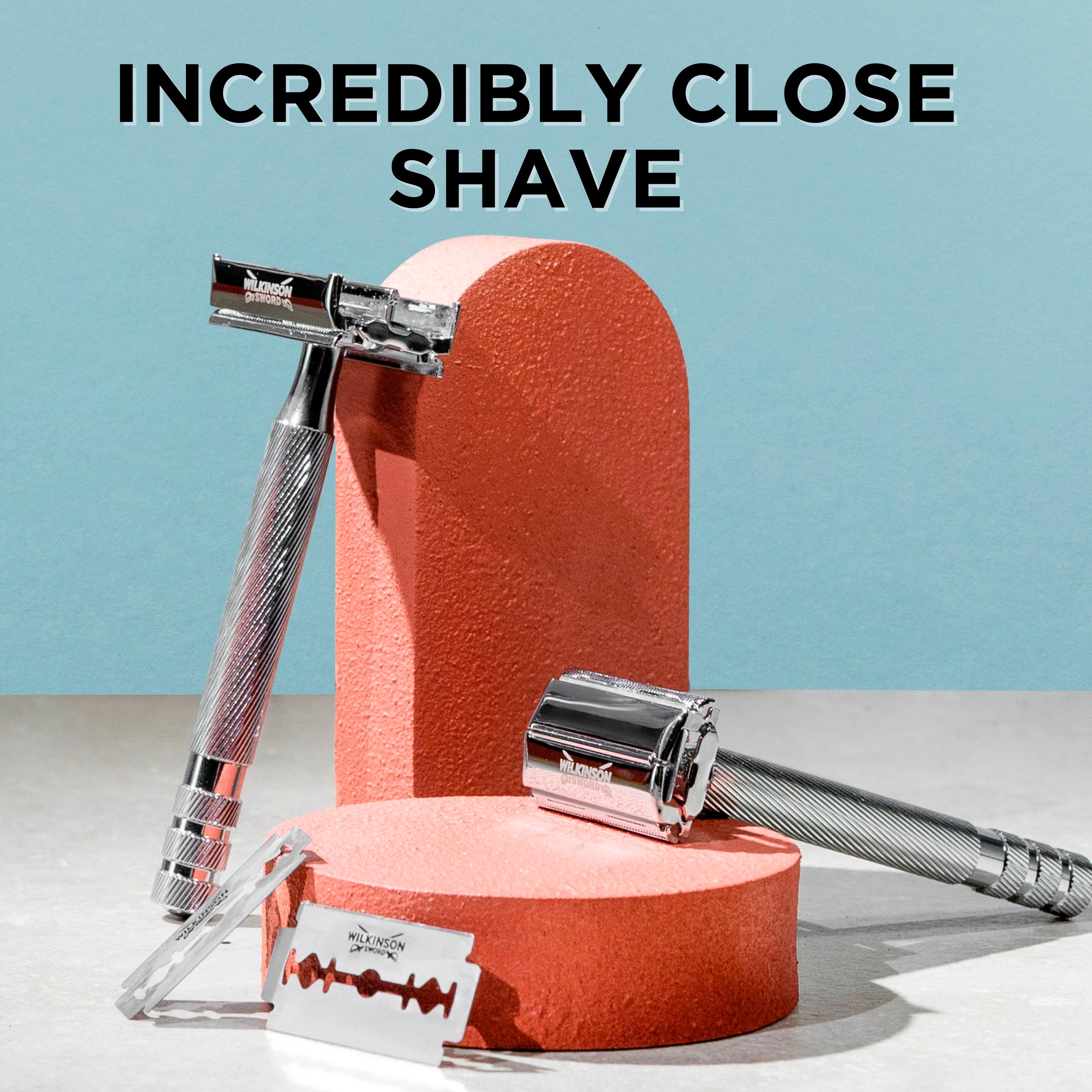 Wilkinson Sword Double Edge Men's Razor with 5 Blade Refills thumbnail 3