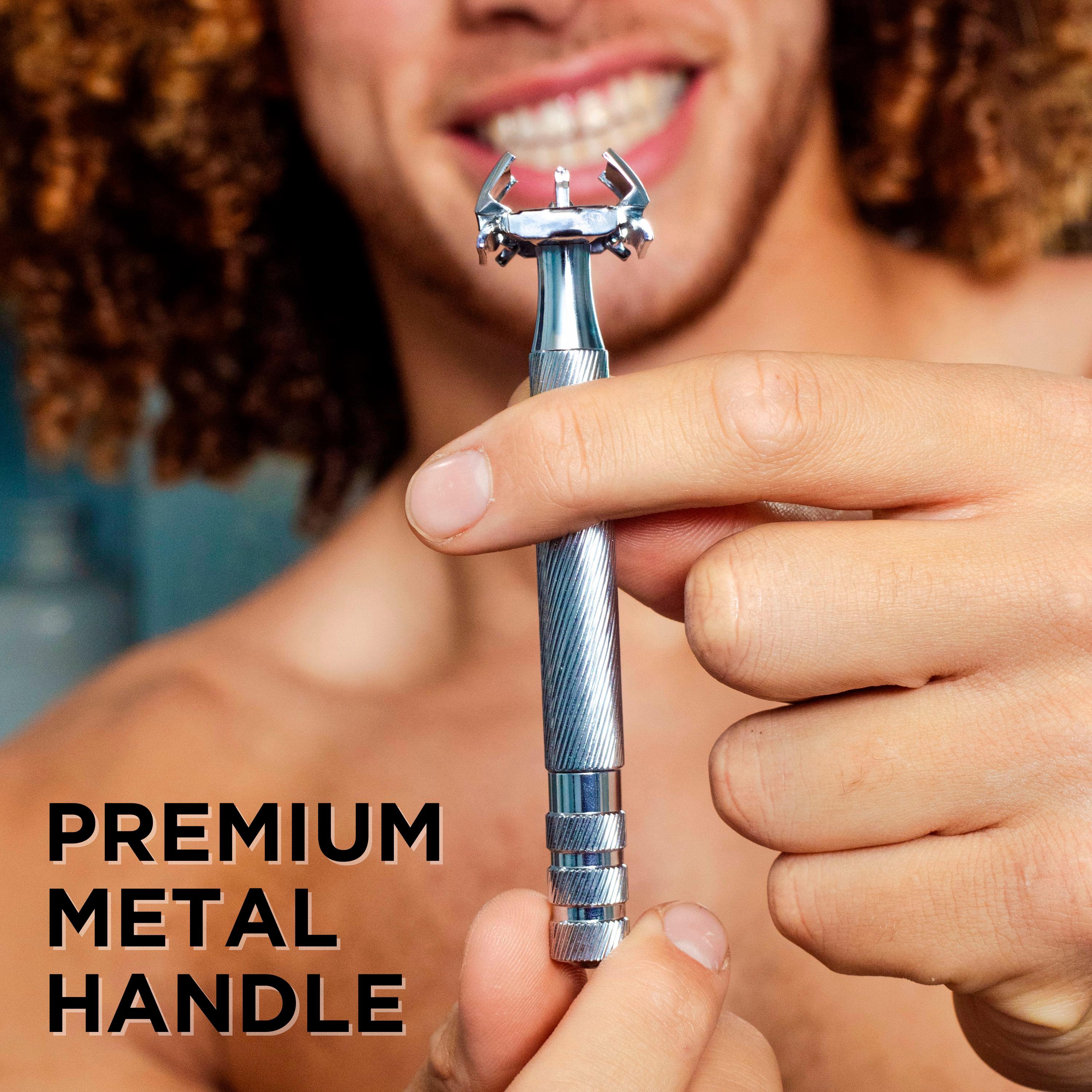 Wilkinson Sword Double Edge Men's Razor with 5 Blade Refills thumbnail 5