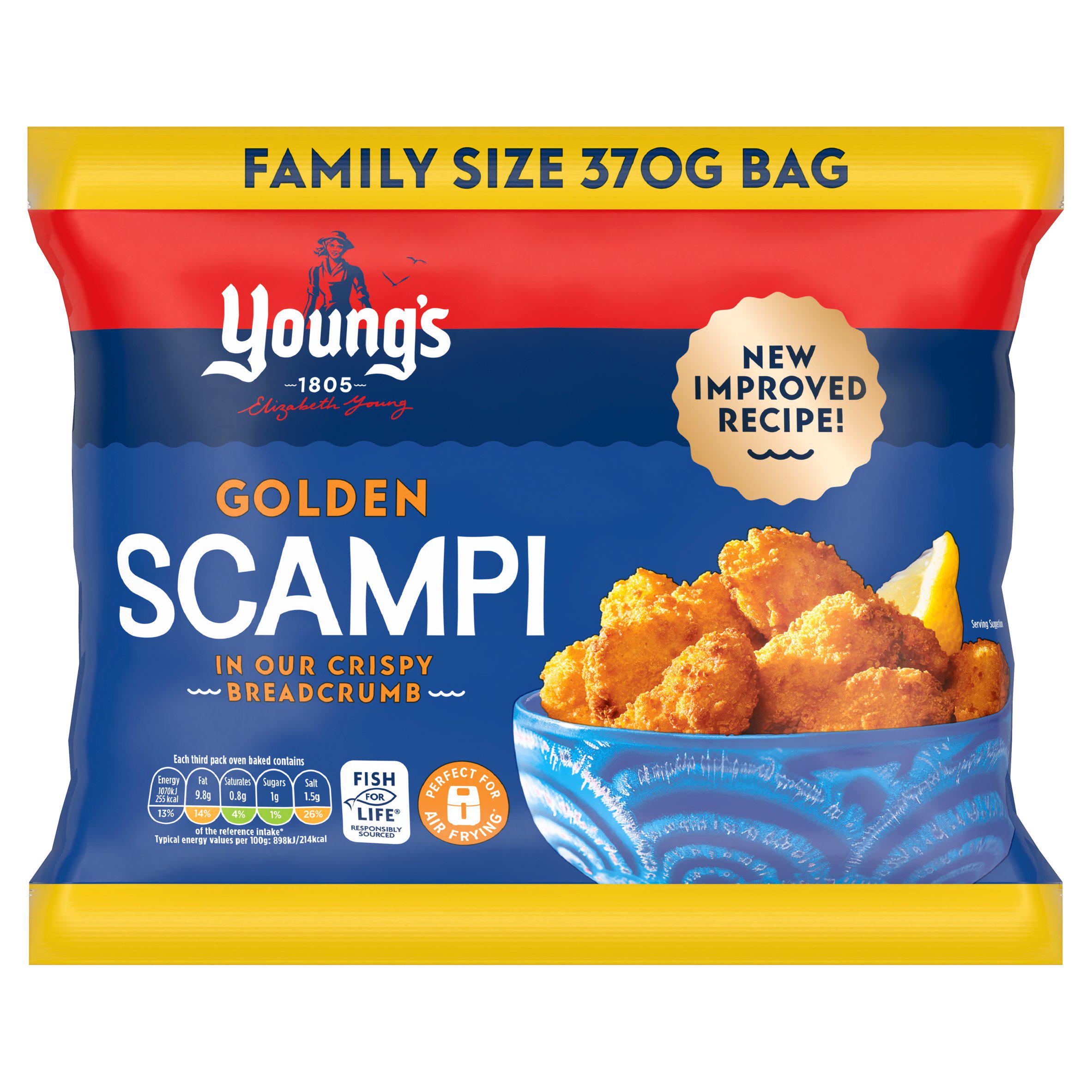 Golden Scampi 370g
