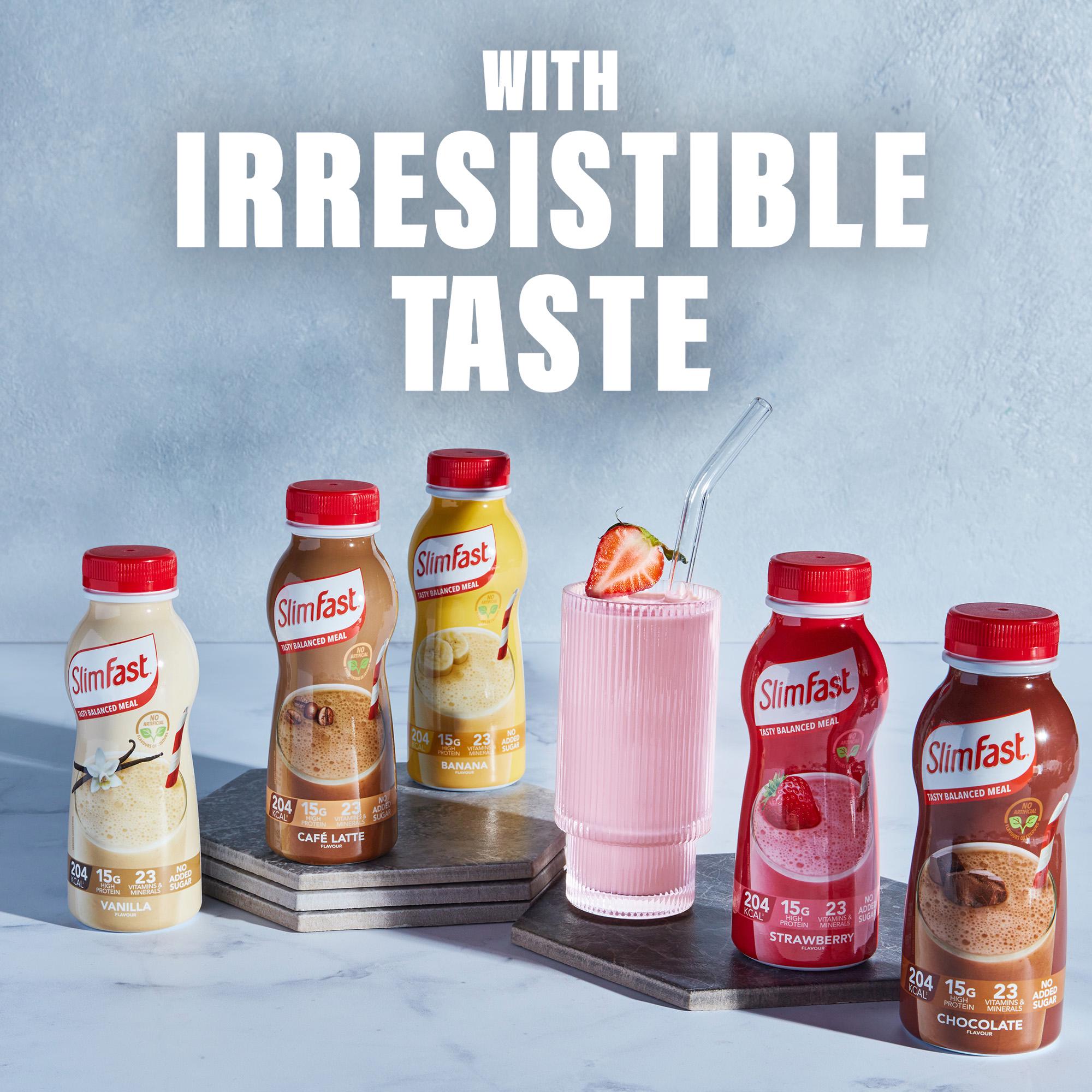 SlimFast Ready to Drink Meal Replacement Shake Banana Flavour 6 meals 325ml thumbnail 5
