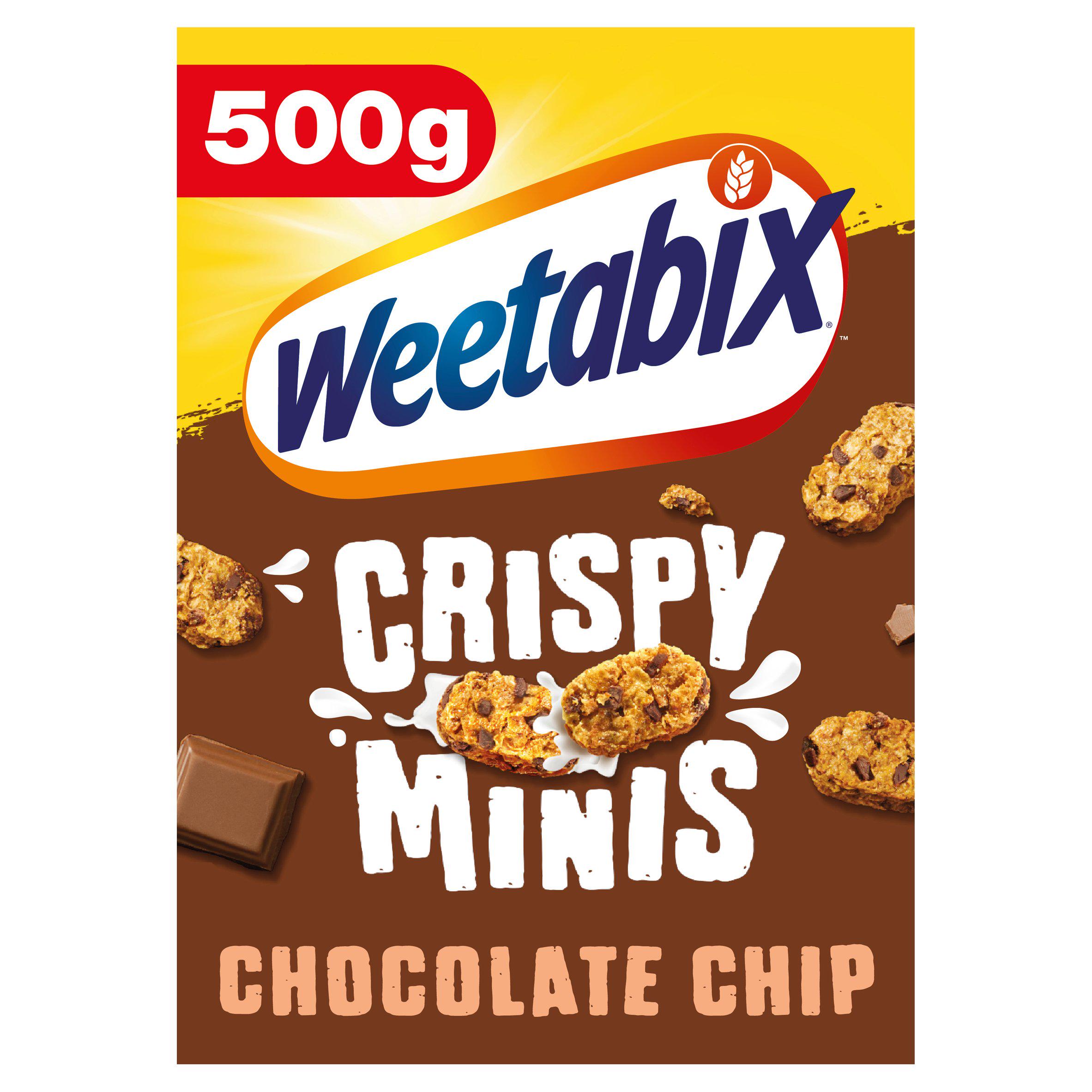 Weetabix 500g Crispy Minis Chocolate Chip Breakfast Cereal