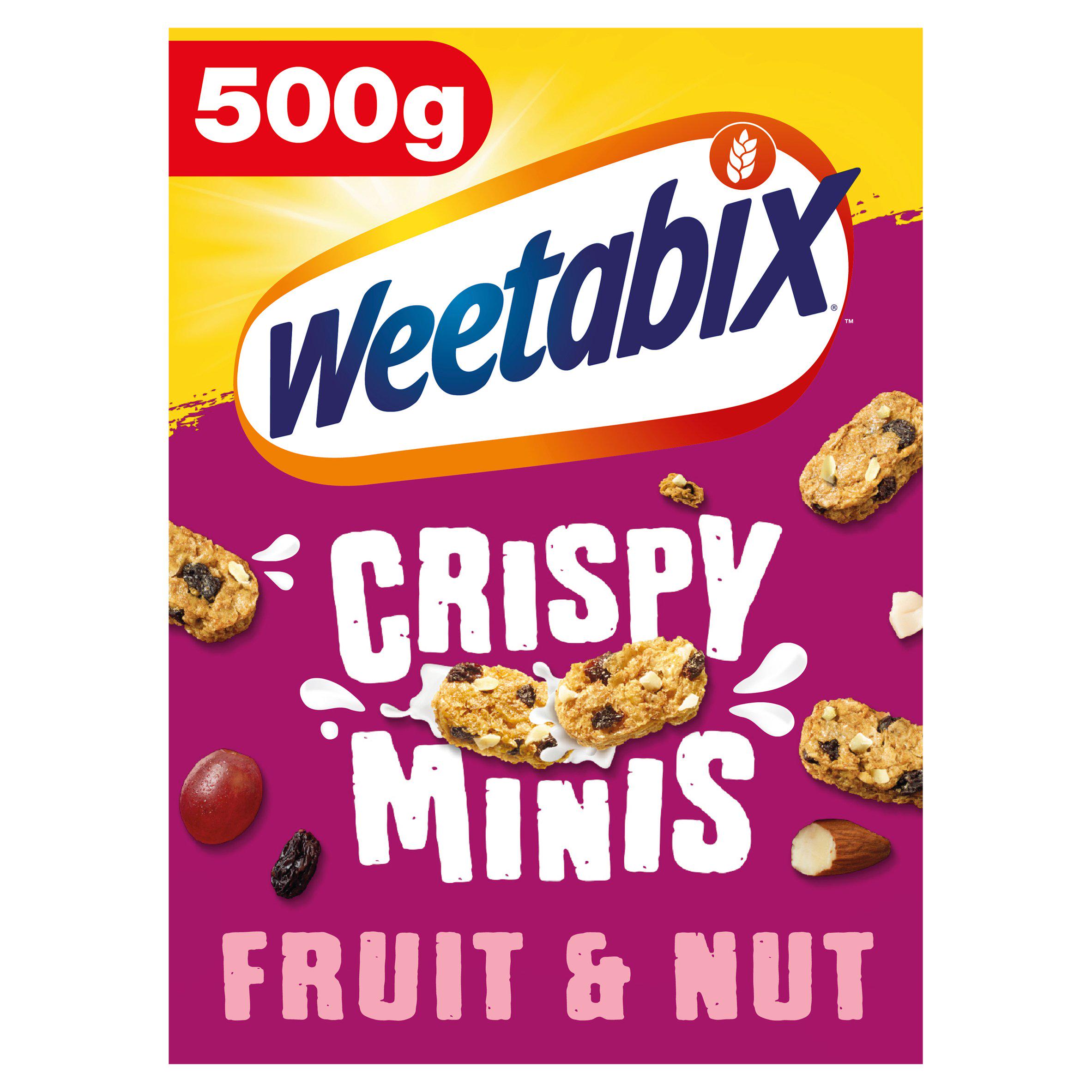 Weetabix 500g Crispy Minis Fruit & Nut Breakfast Cereal