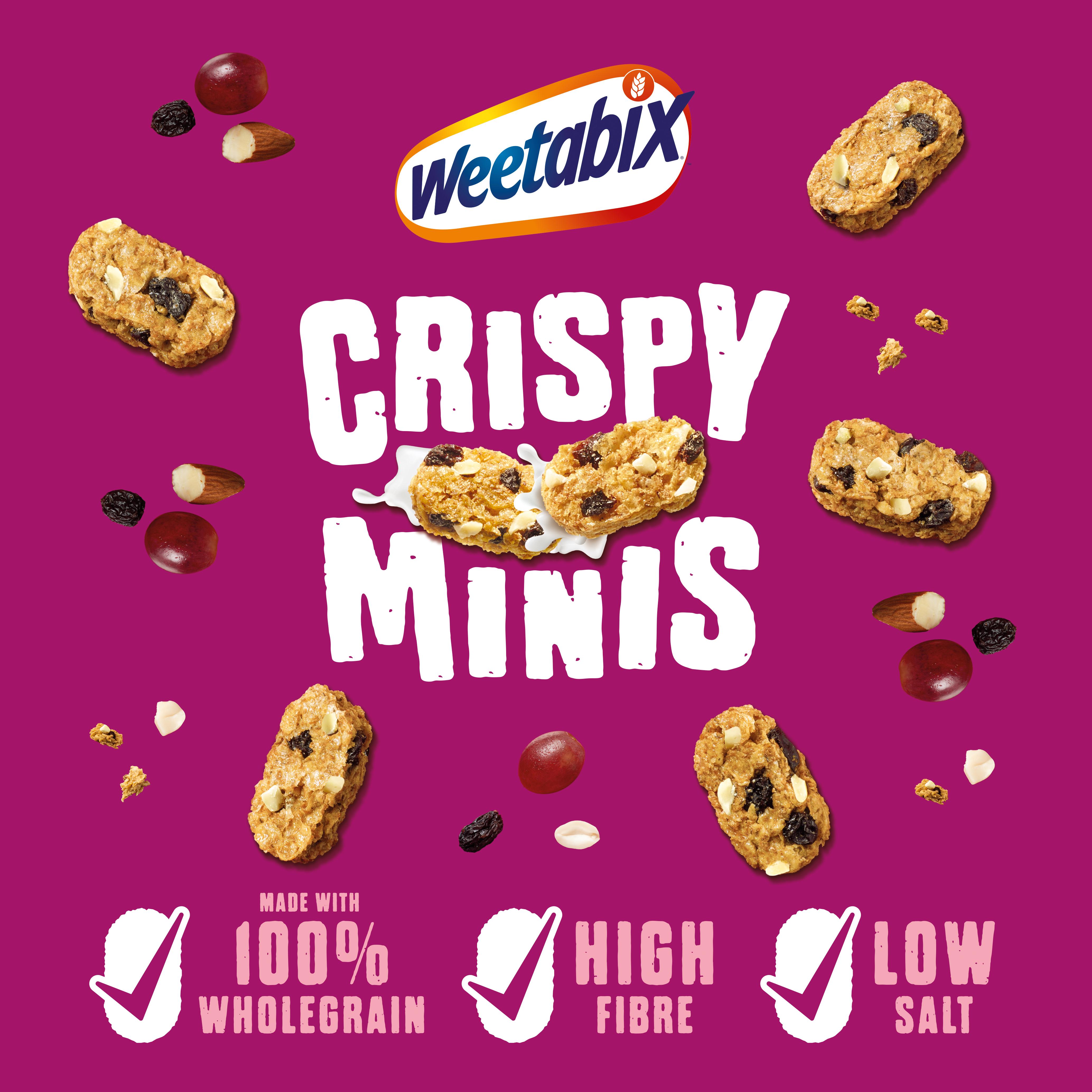 Weetabix 500g Crispy Minis Fruit & Nut Breakfast Cereal thumbnail 3