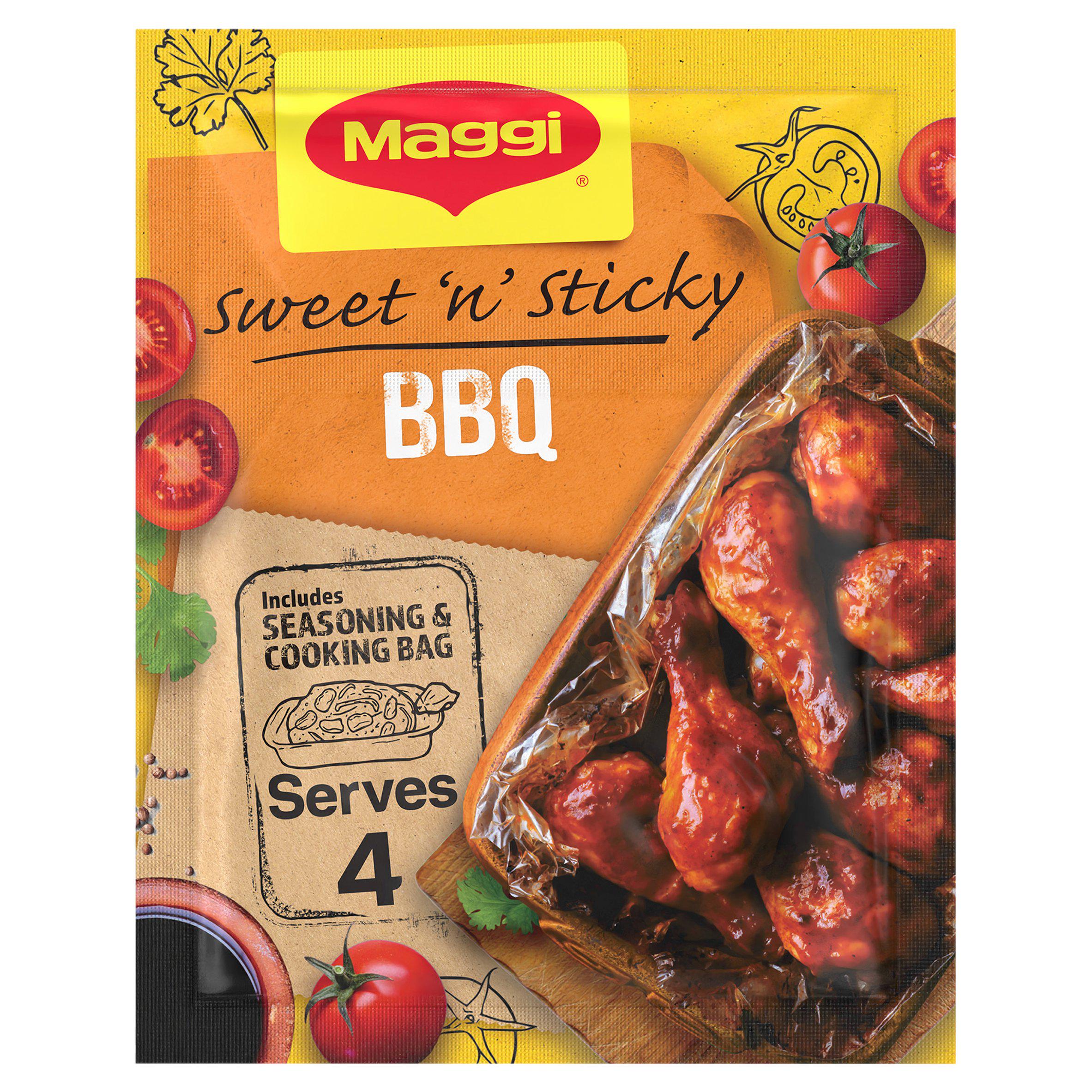 Maggi So Juicy Sweet & Sticky BBQ Chicken Herbs & Spices Recipe Mix 41g