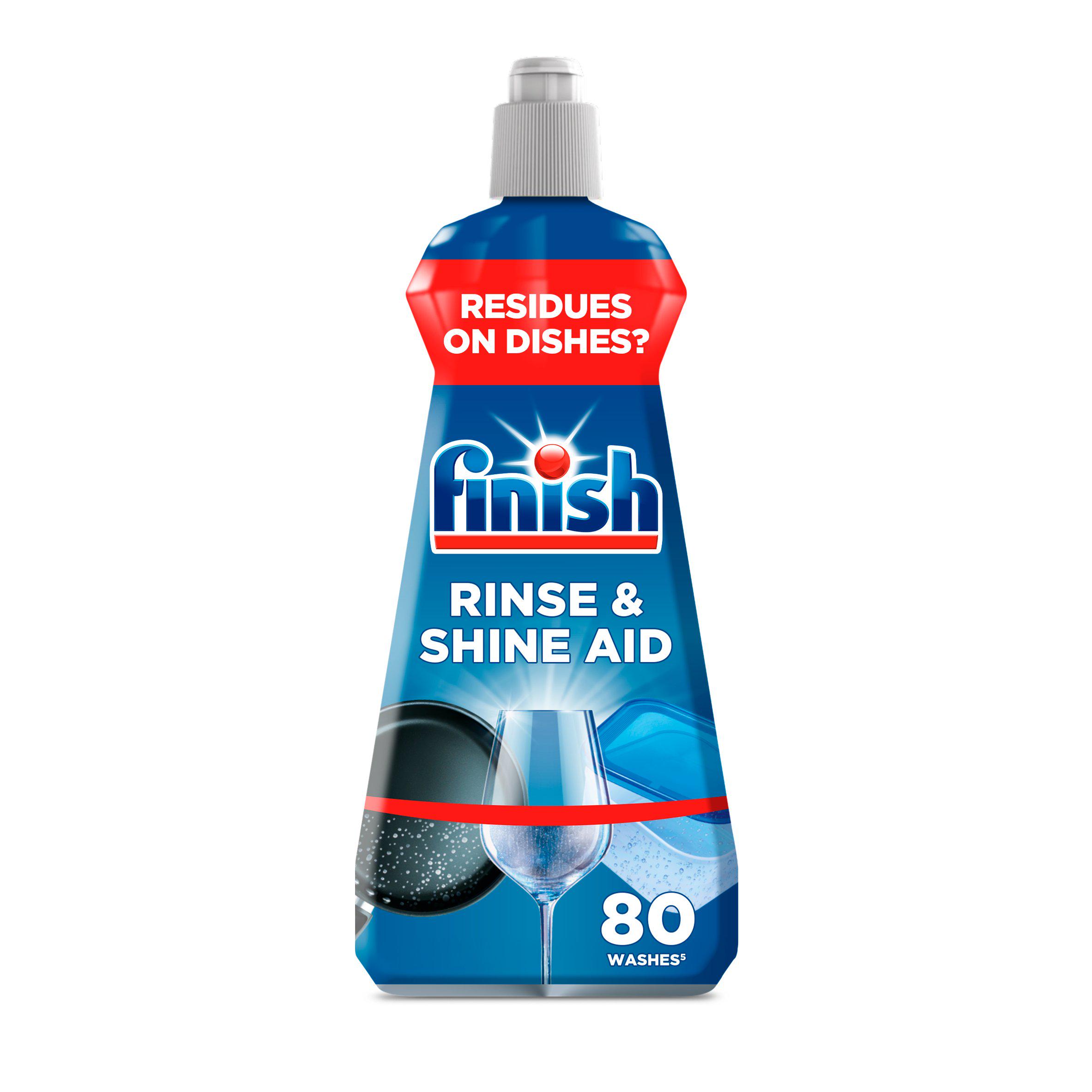 Finish Regular Dishwasher Rinse Aid 80 Washes 400ml