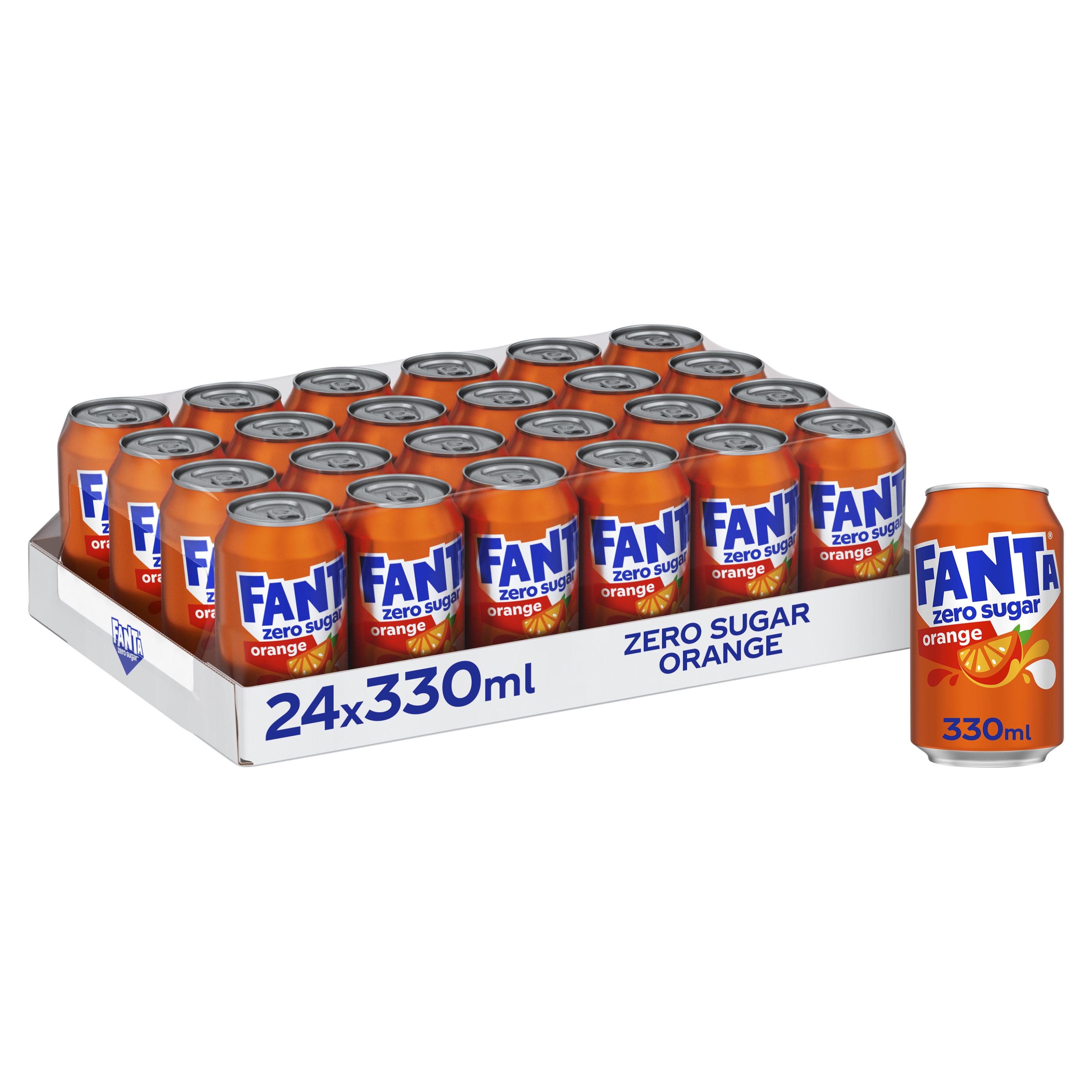 Fanta Orange Zero 24x330ml thumbnail 2