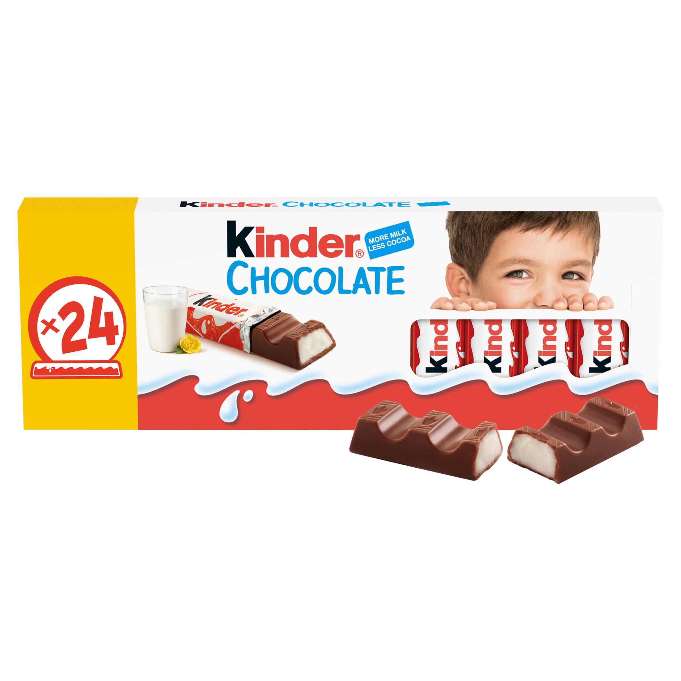 Kinder Chocolate Small Bars Multipack 24x12.5g