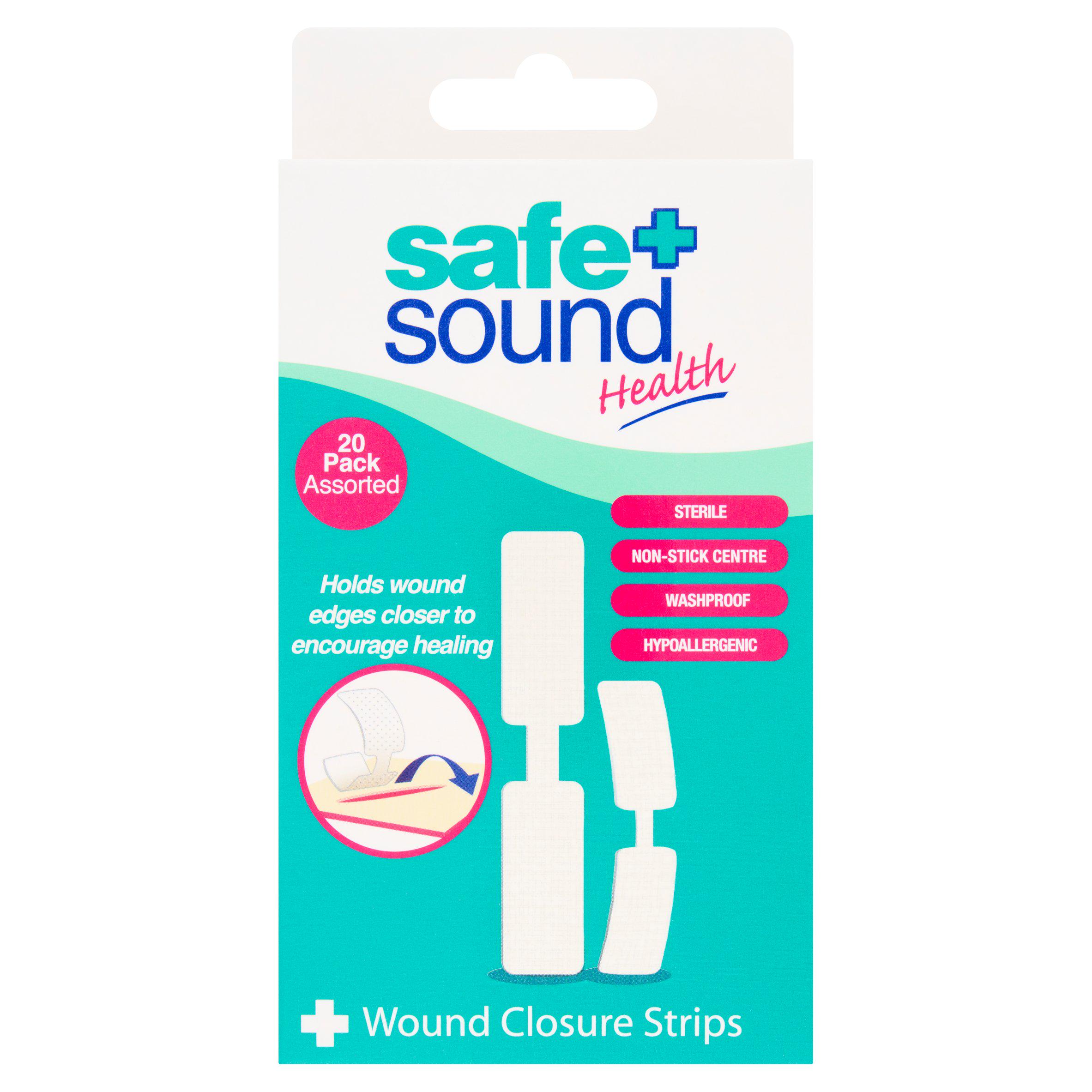 20 Assorted Wound Closure Strips