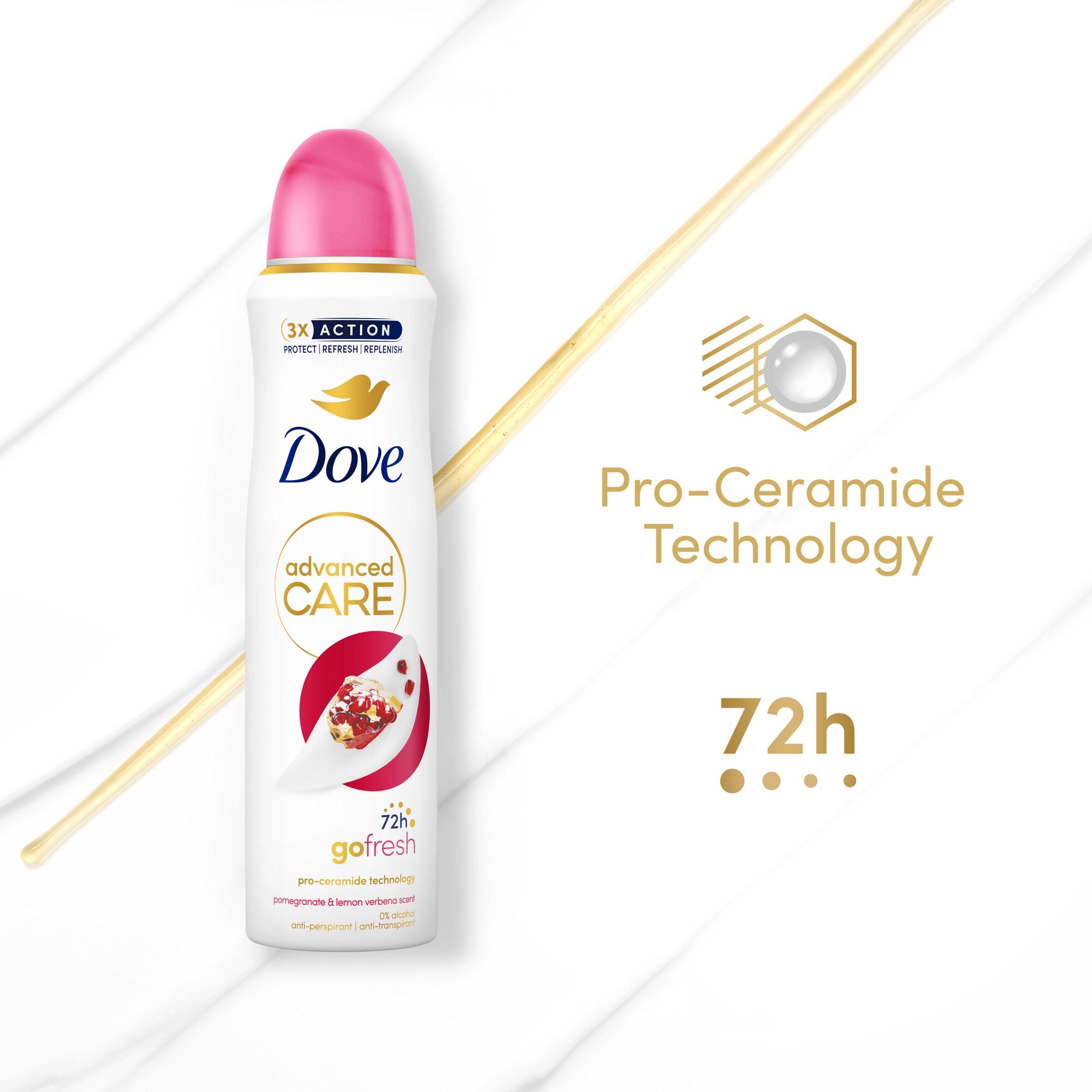 Dove Women Pomegranate 72h Advanced Care Antiperspirant Deodorant 150ml thumbnail 3