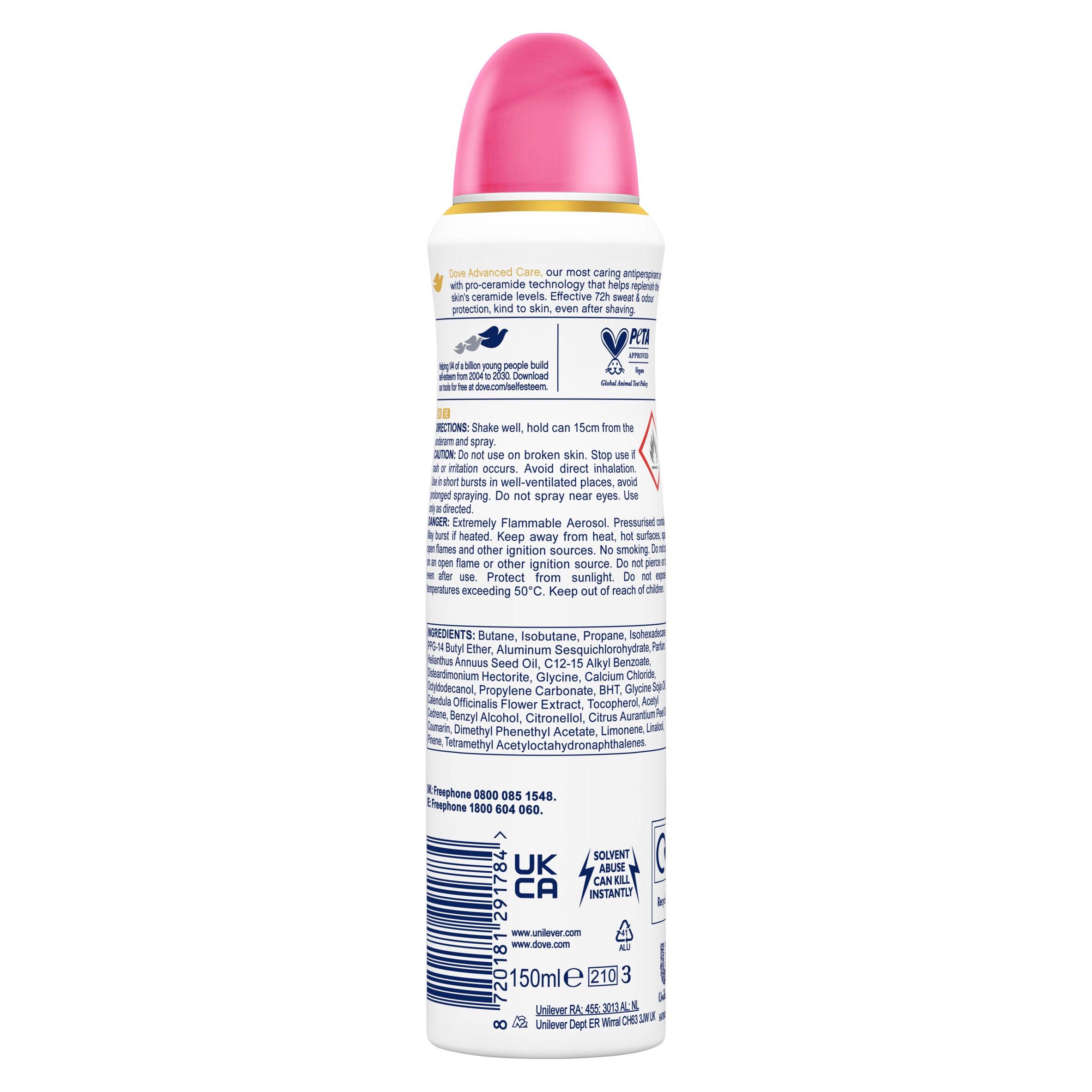 Dove Women Pomegranate 72h Advanced Care Antiperspirant Deodorant 150ml thumbnail 5