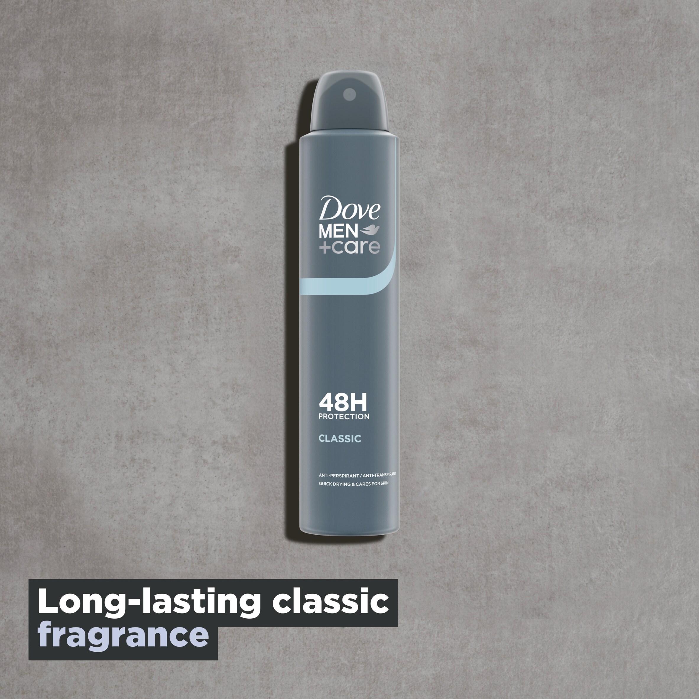 Dove Men+Care Classic 200ml Antiperspirant Aerosol Deodorant thumbnail 2