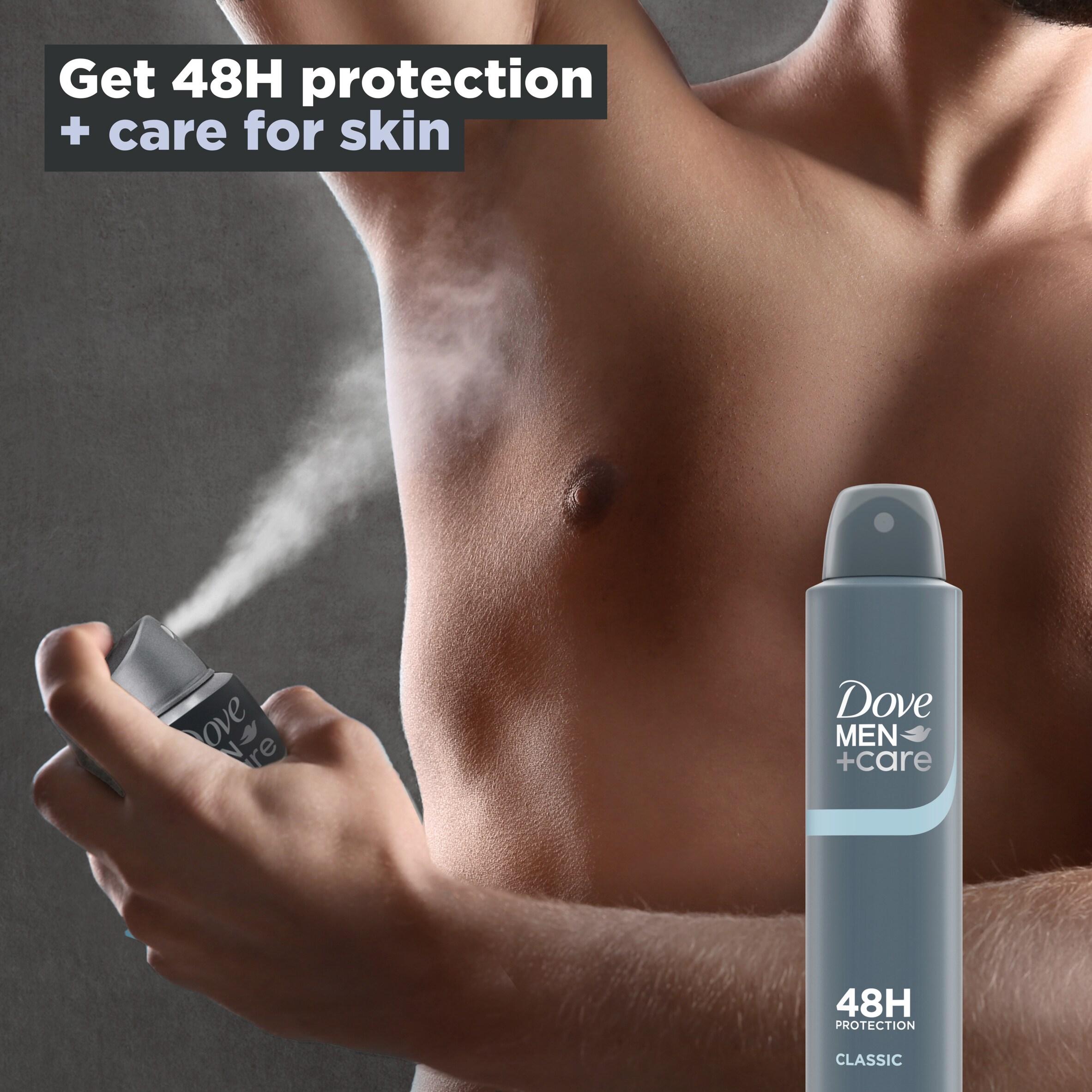 Dove Men+Care Classic 200ml Antiperspirant Aerosol Deodorant thumbnail 3