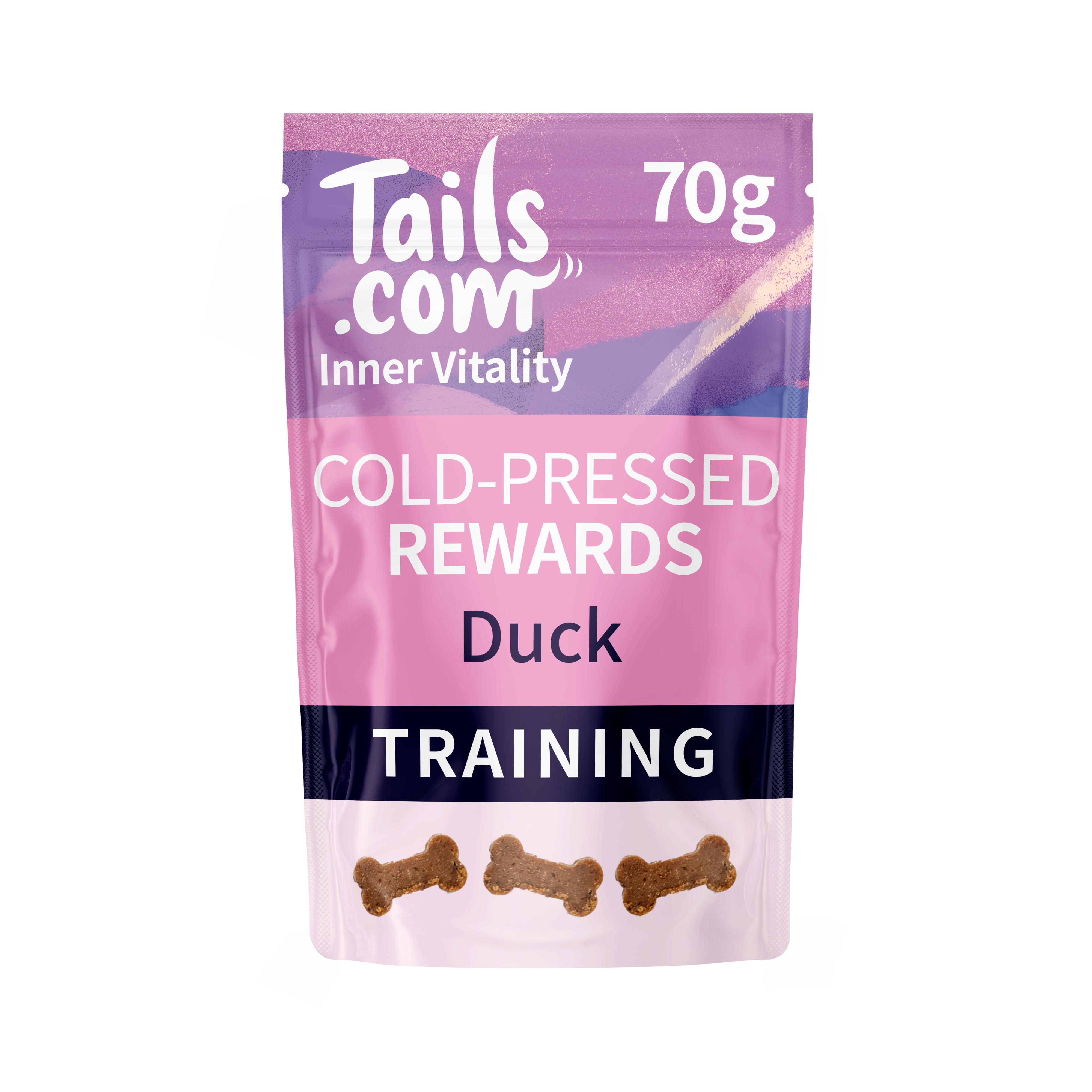 tails.com Inner Vitality Cold Pressed Duck Rewards 70g thumbnail 2