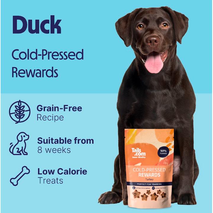 tails.com Inner Vitality Cold Pressed Duck Rewards 70g thumbnail 3