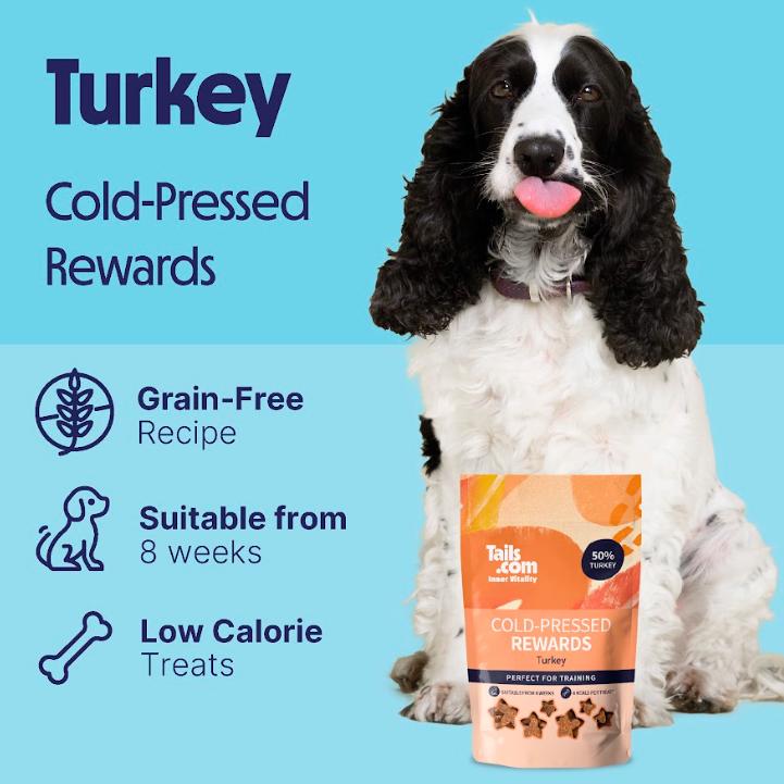 tails.com Inner Vitality Cold Pressed Rewards Turkey 70g thumbnail 3