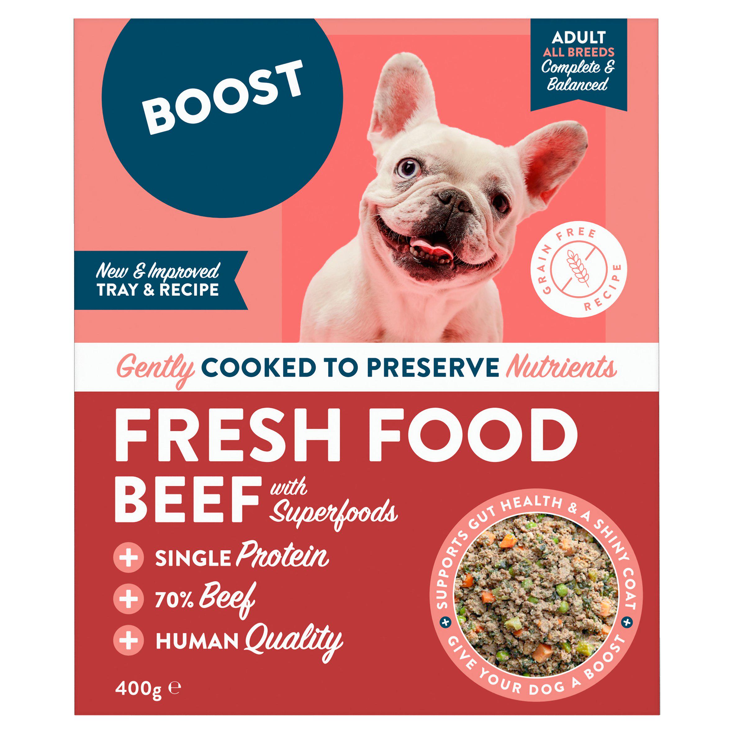 BOOST Pet Beef with Superfoods Meal for Dogs