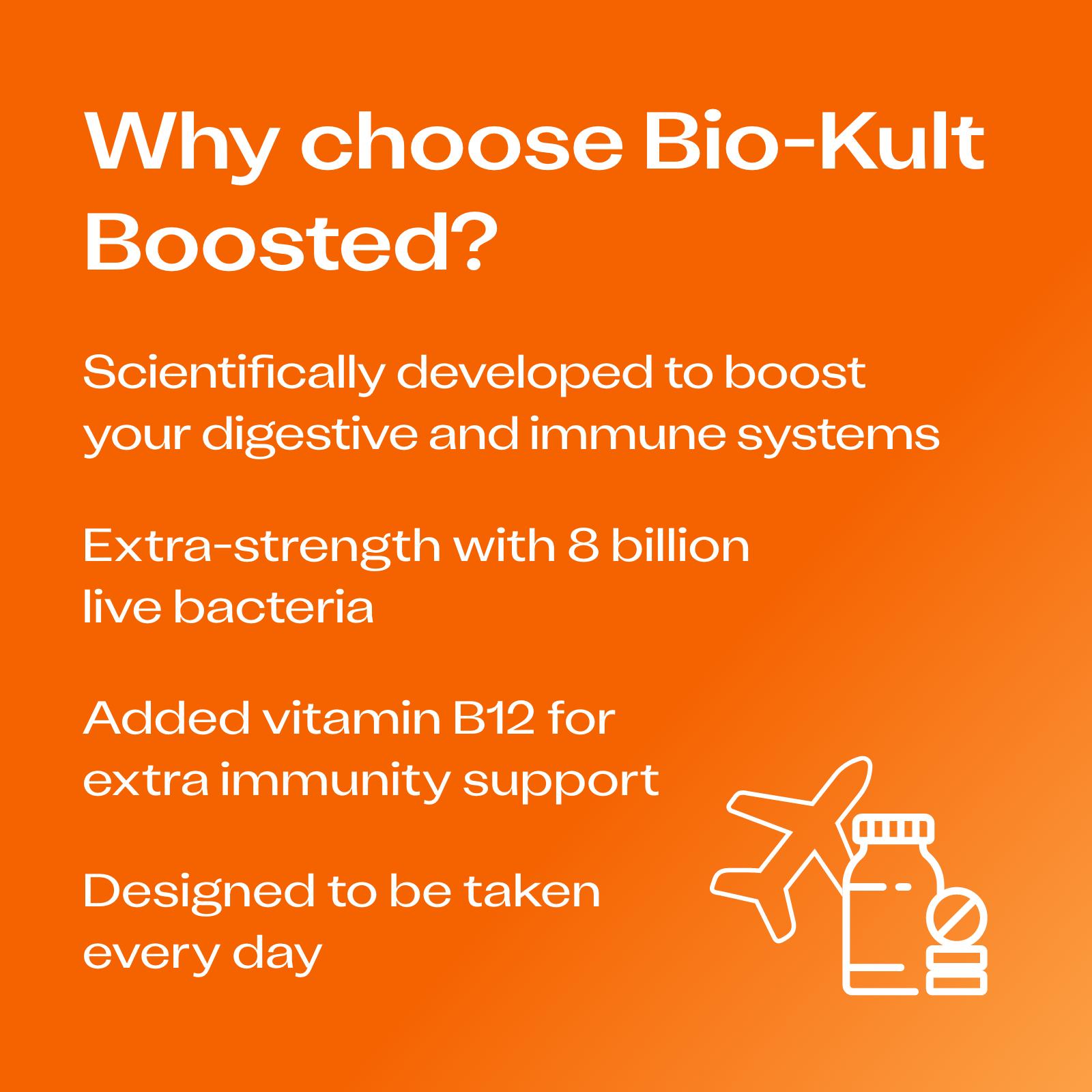 Bio-Kult 30 Boosted Extra Strength Probiotics Gut Supplement 14 Strains Capsules thumbnail 2
