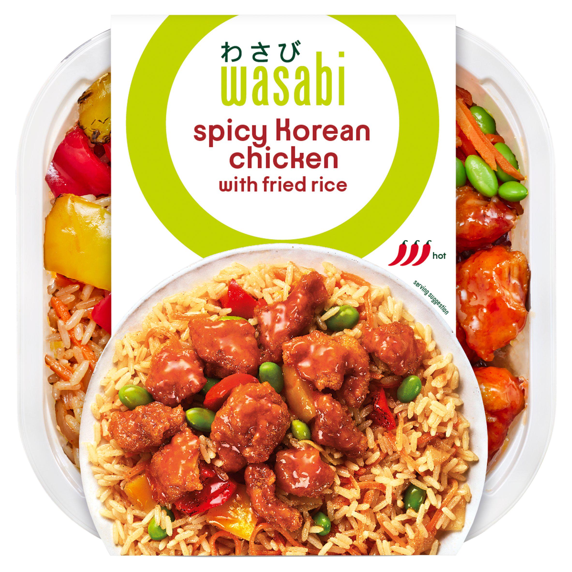 Wasabi Spicy Korean Chicken with Fried Rice 400g