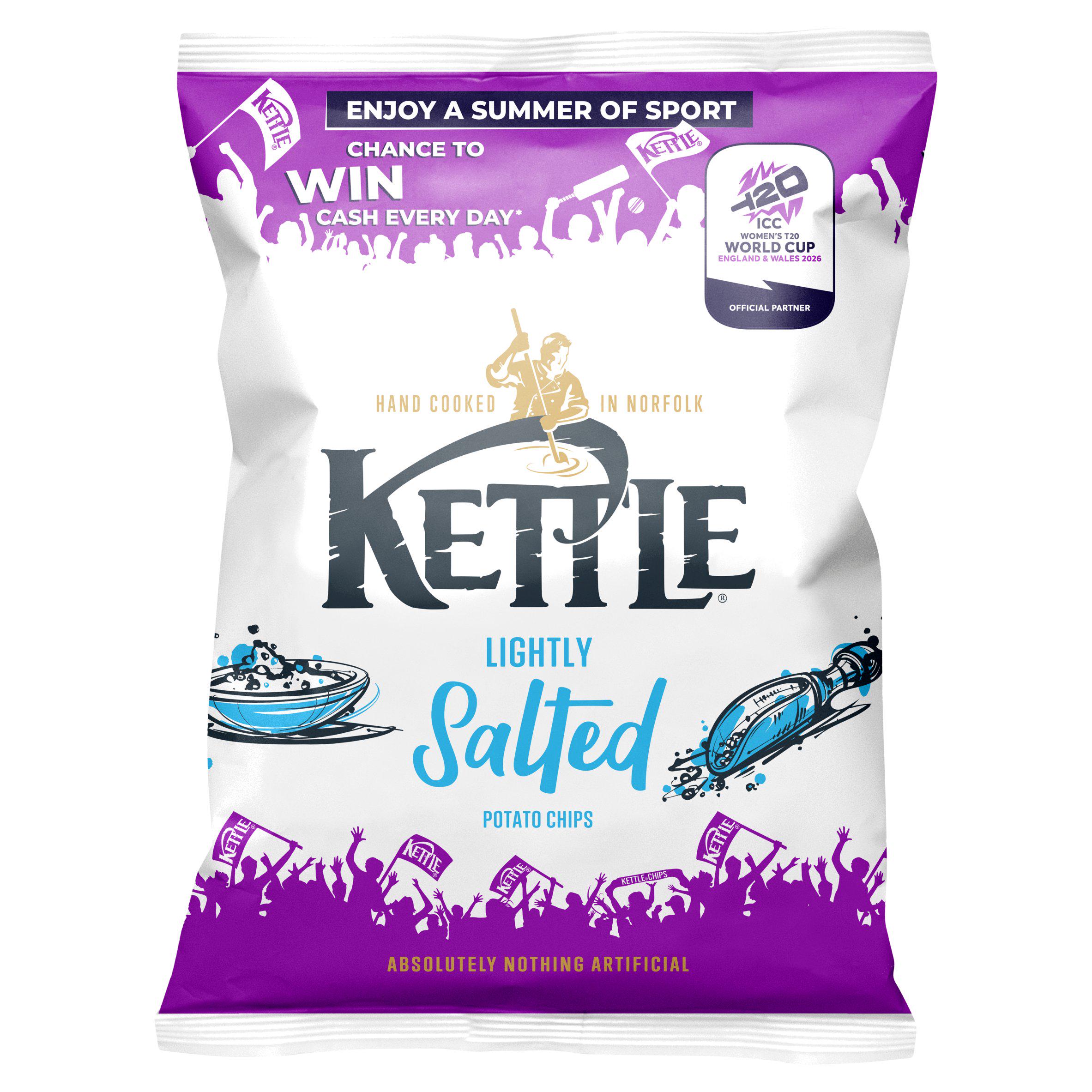 Kettle 130g Lightly Salted Potato Chips