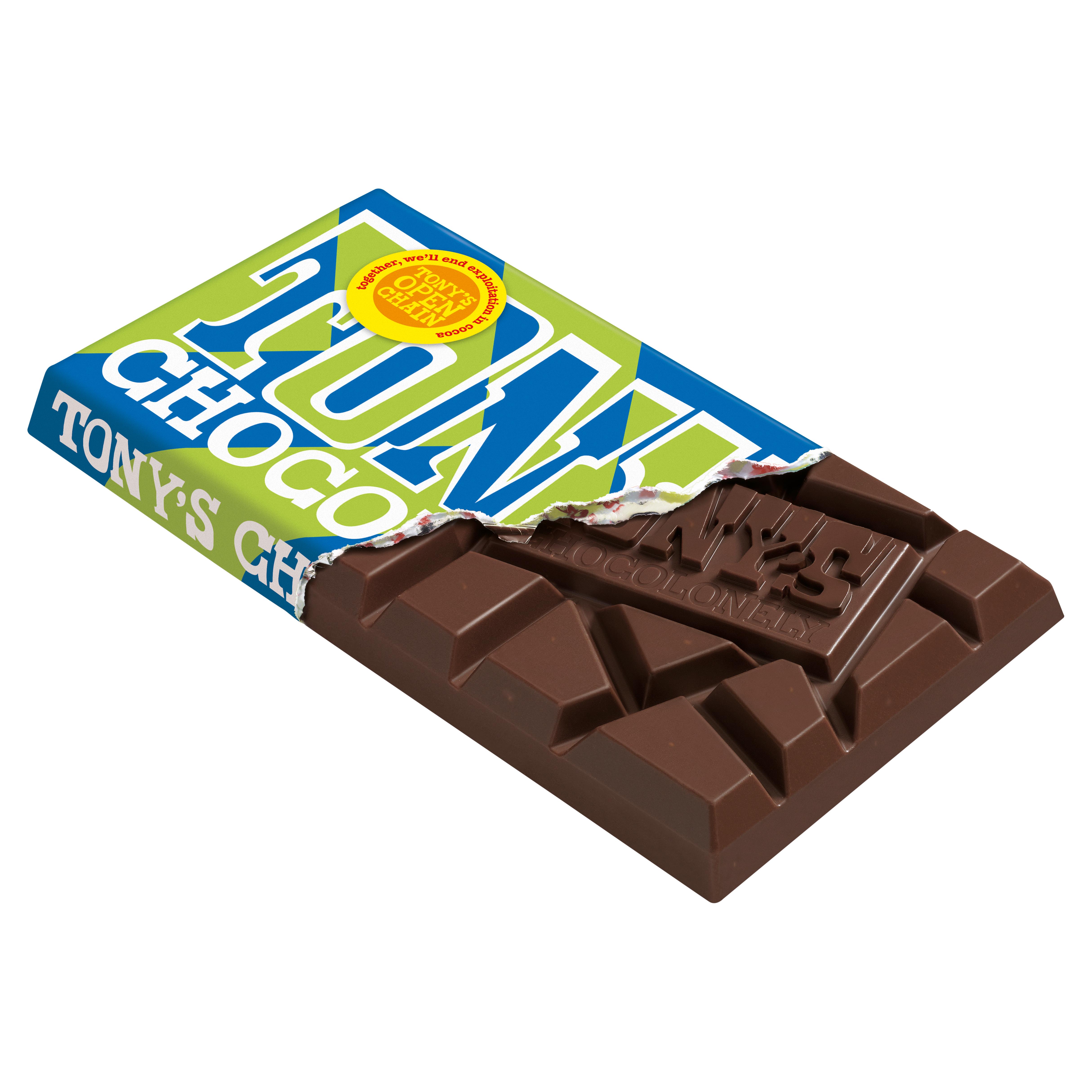 Tony's Chocolonely Dark Creamy Hazelnut Crunch 180g thumbnail 3