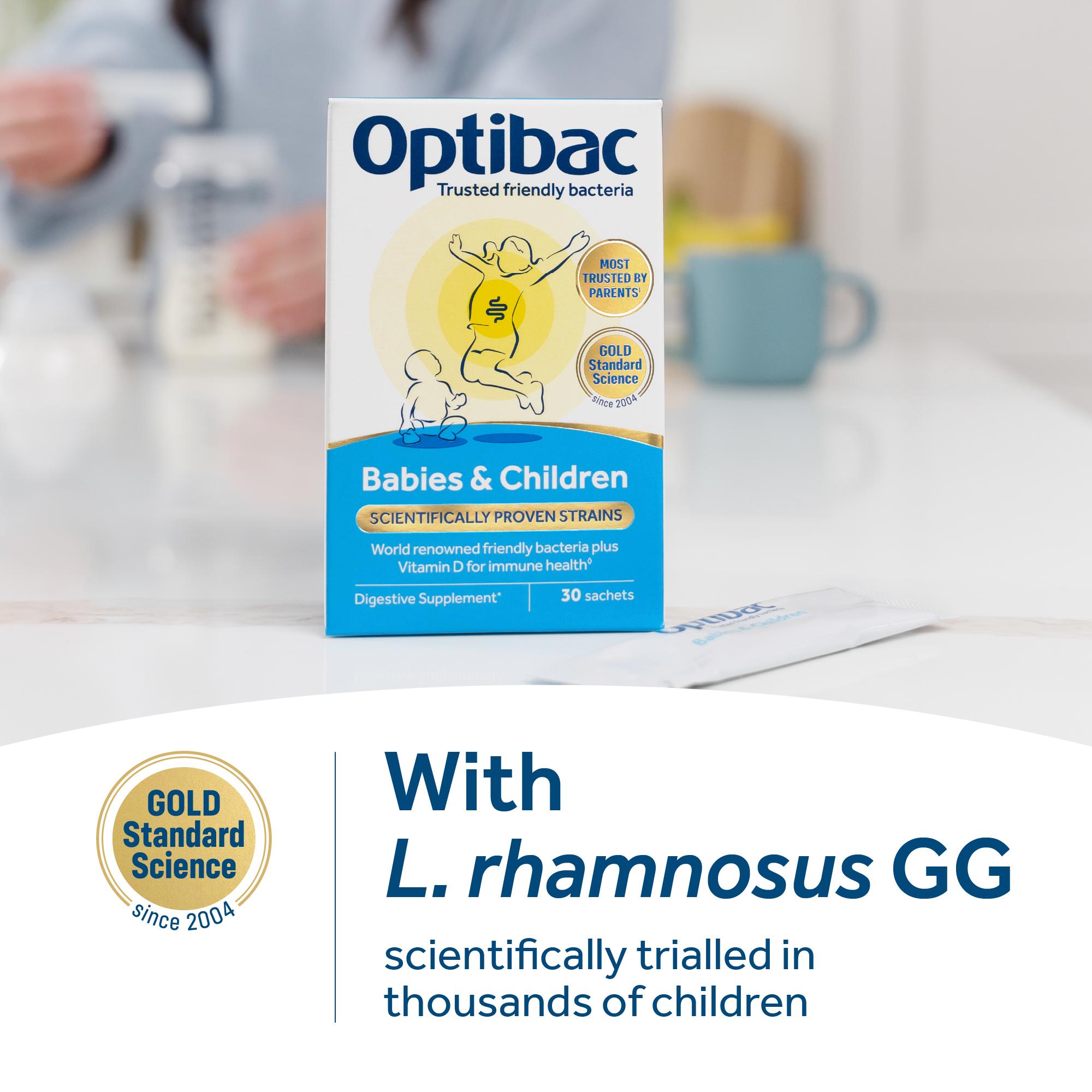 Optibac Probiotics 30 x Babies & Children Sachets thumbnail 2