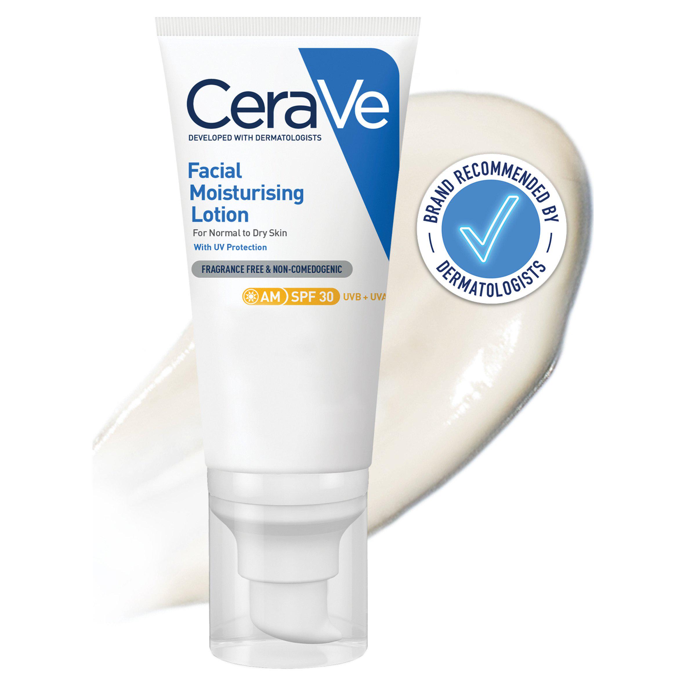 CeraVe AM Facial Moisturising Lotion SPF30 for Normal to Dry Skin