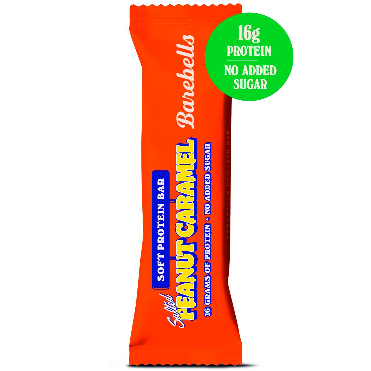Barebells Salted Peanut Caramel Soft Protein Bar 55g thumbnail 2