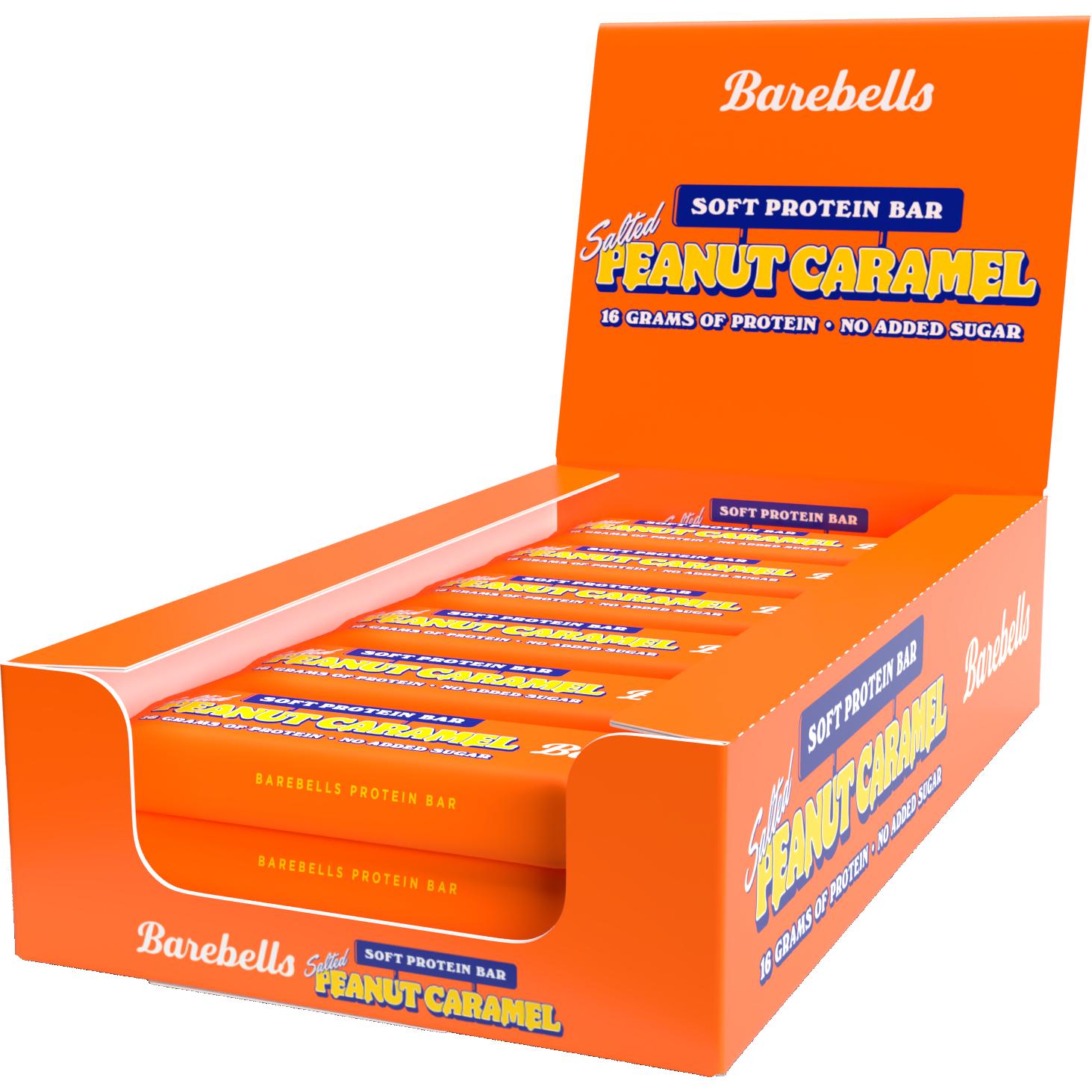 Barebells Salted Peanut Caramel Soft Protein Bar 55g thumbnail 4