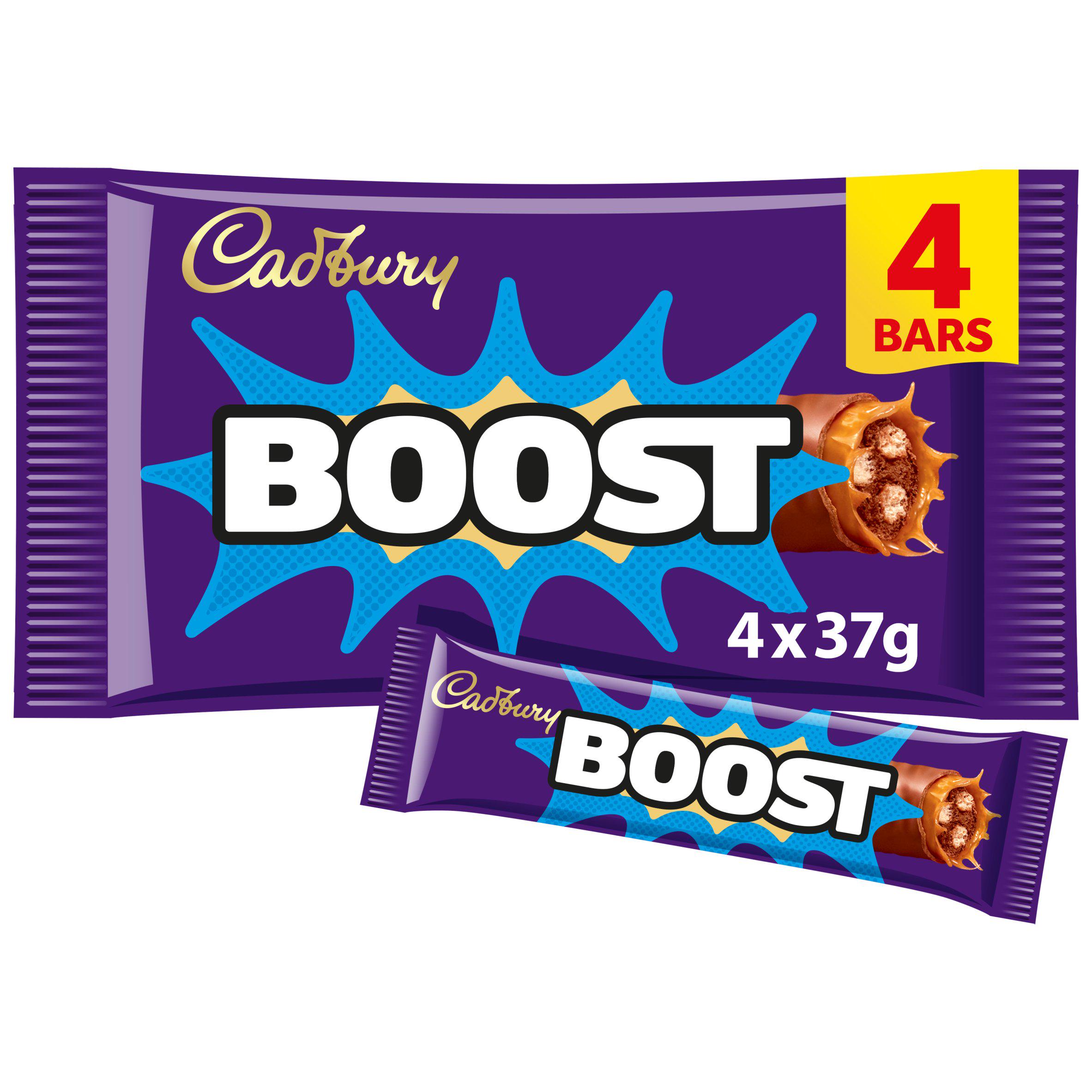 Cadbury Boost 4 x 37g Chocolate Bar