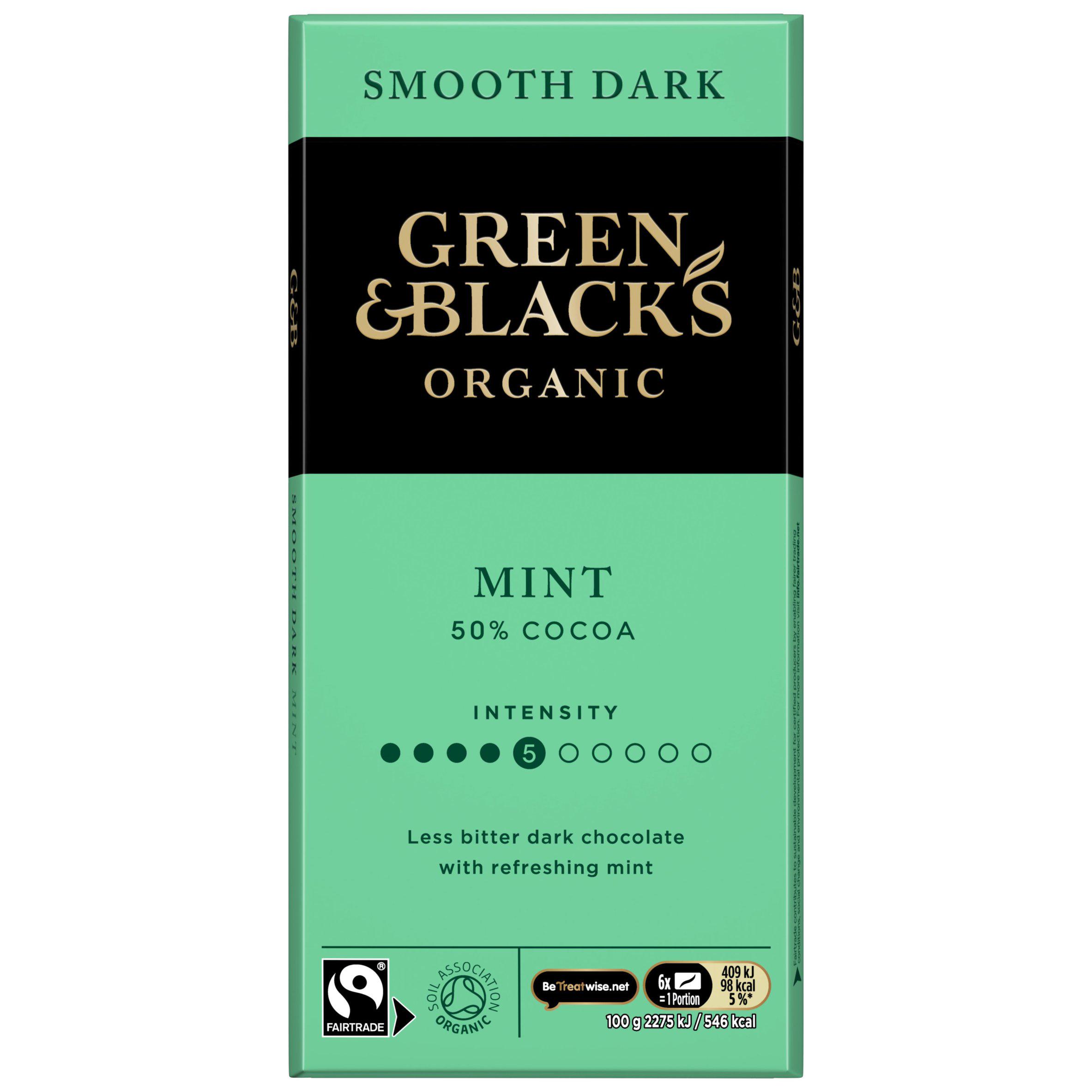Green & Black's Mint Dark Chocolate Bar