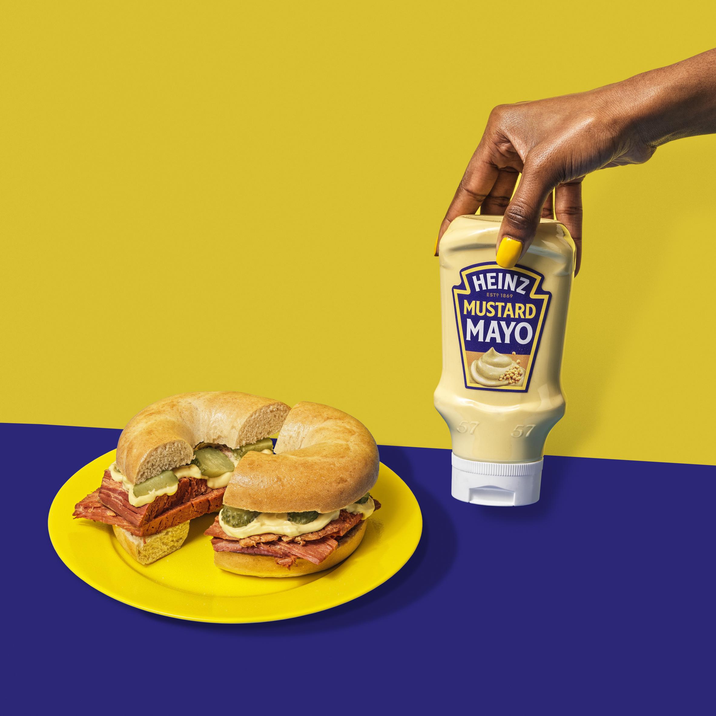 Heinz Mash Ups Mayomust Mayonnaise Mustard Sauce 400g thumbnail 2