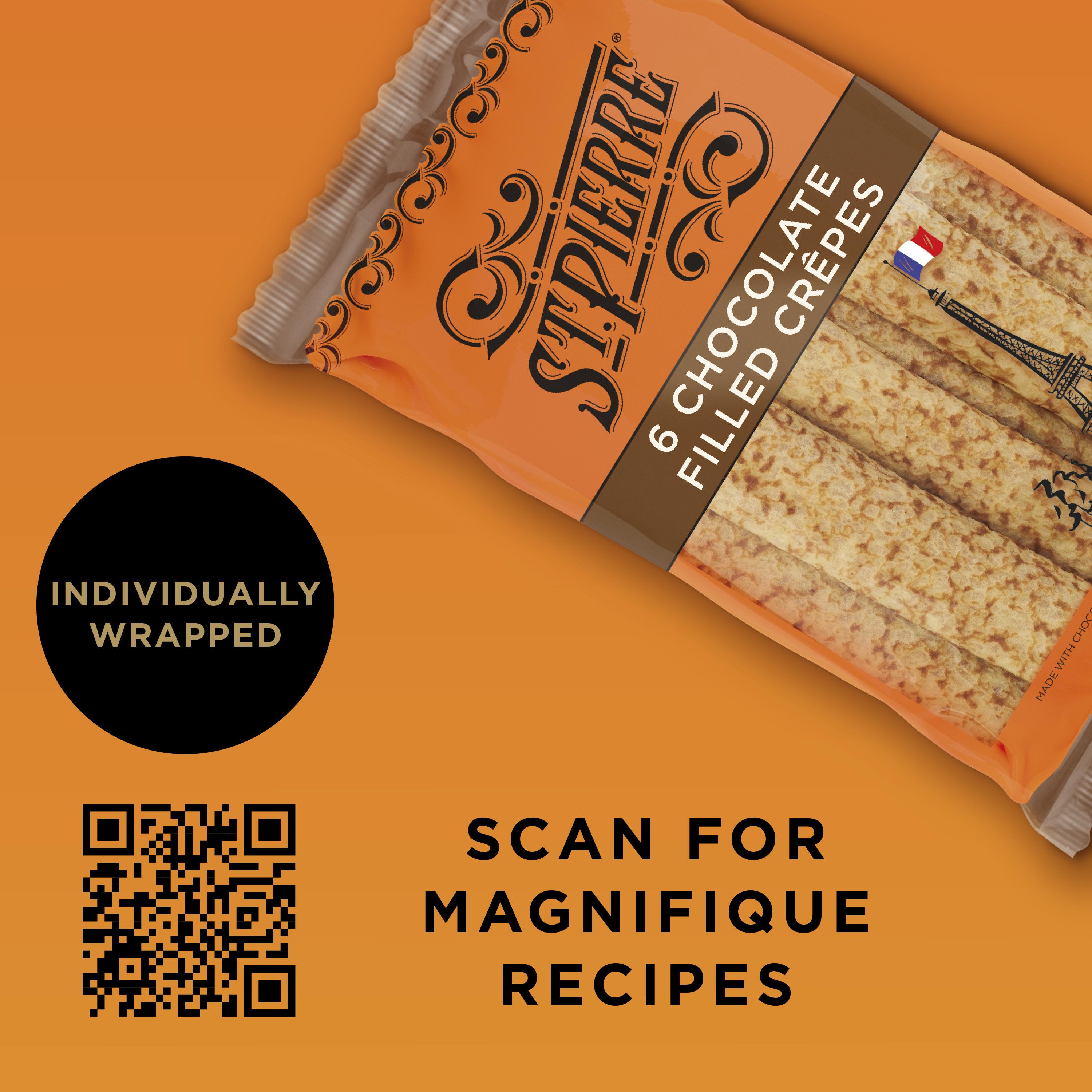 St Pierre Chocolate Filled Crepes x6 thumbnail 6